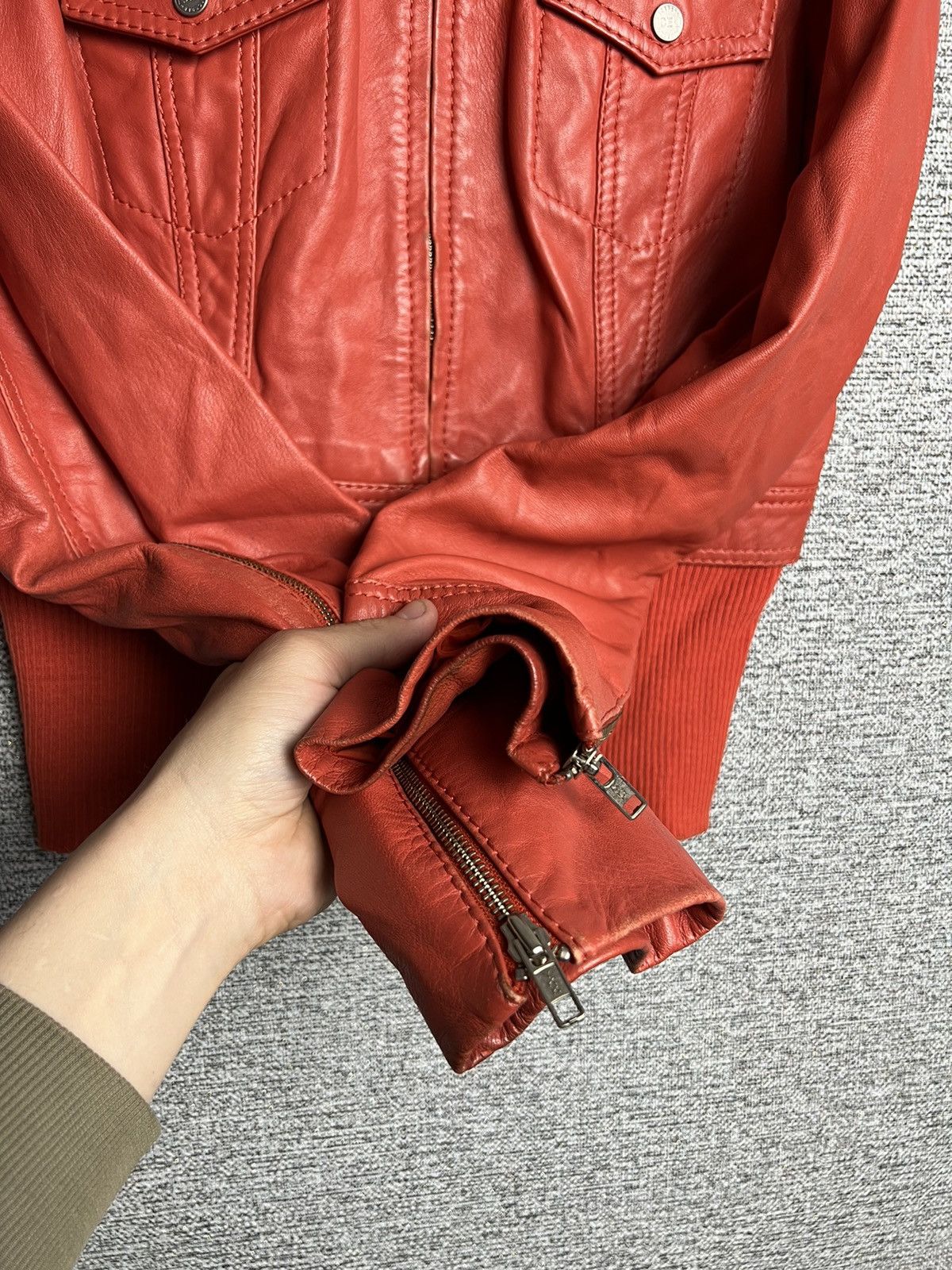 Iceberg × Vintage Iceberg vintage leather jacket 🔥 Size US M / EU 48-50 / 2 - 10 Thumbnail