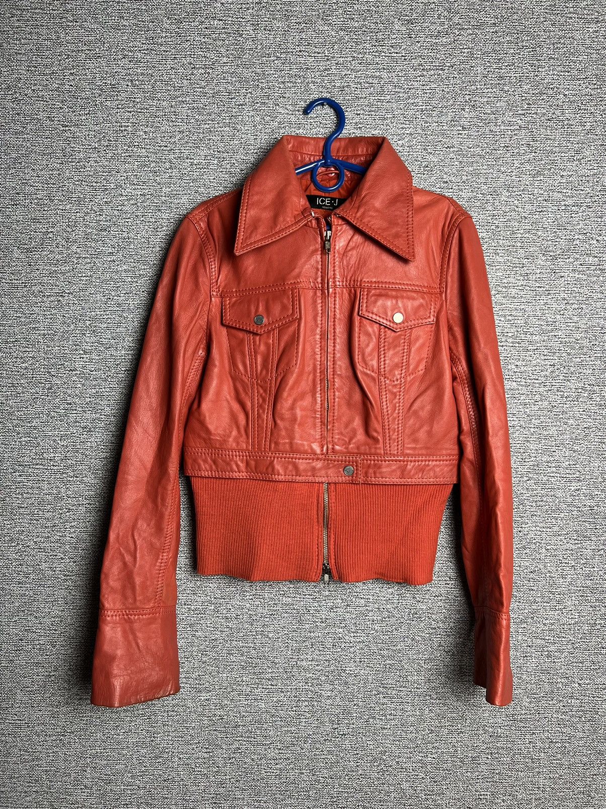 Iceberg × Vintage Iceberg vintage leather jacket 🔥 Size US M / EU 48-50 / 2 - 3 Thumbnail
