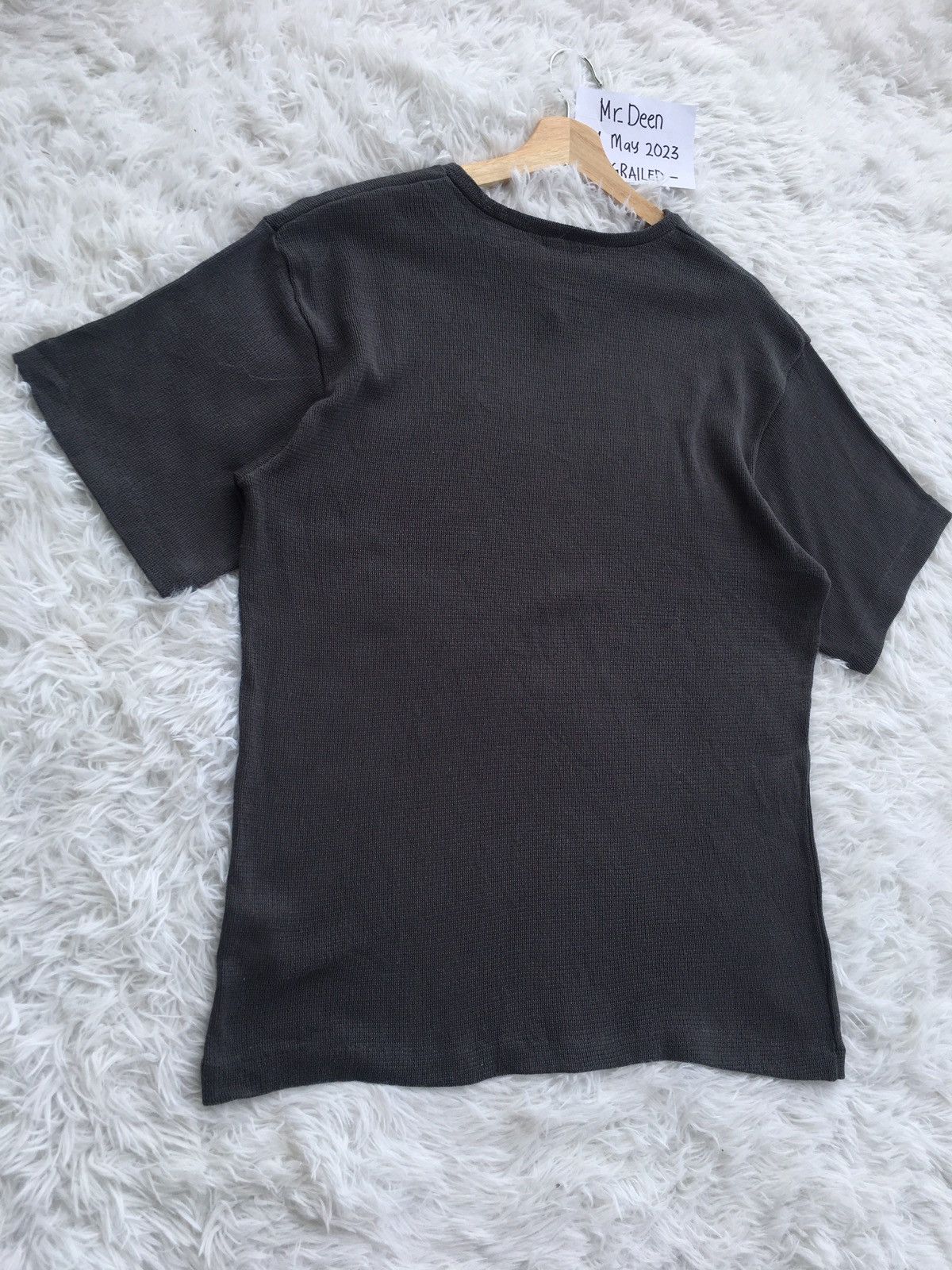 Issey Miyake Rare Vintage Tete Homme Issey Miyake Waffle Tshirt Size US L / EU 52-54 / 3 - 12 Thumbnail
