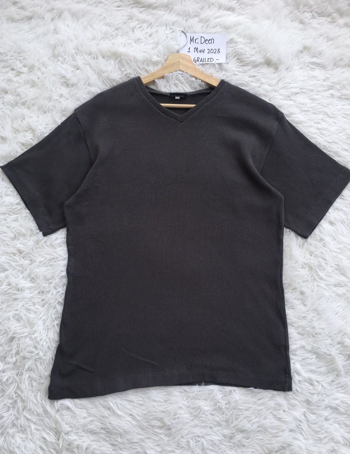 Issey Miyake Rare Vintage Tete Homme Issey Miyake Waffle Tshirt Size US L / EU 52-54 / 3 - 1 Thumbnail