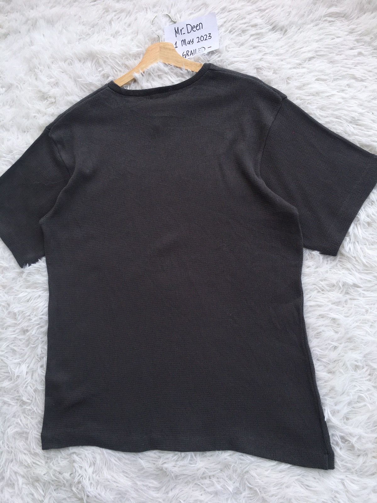 Issey Miyake Rare Vintage Tete Homme Issey Miyake Waffle Tshirt Size US L / EU 52-54 / 3 - 13 Thumbnail