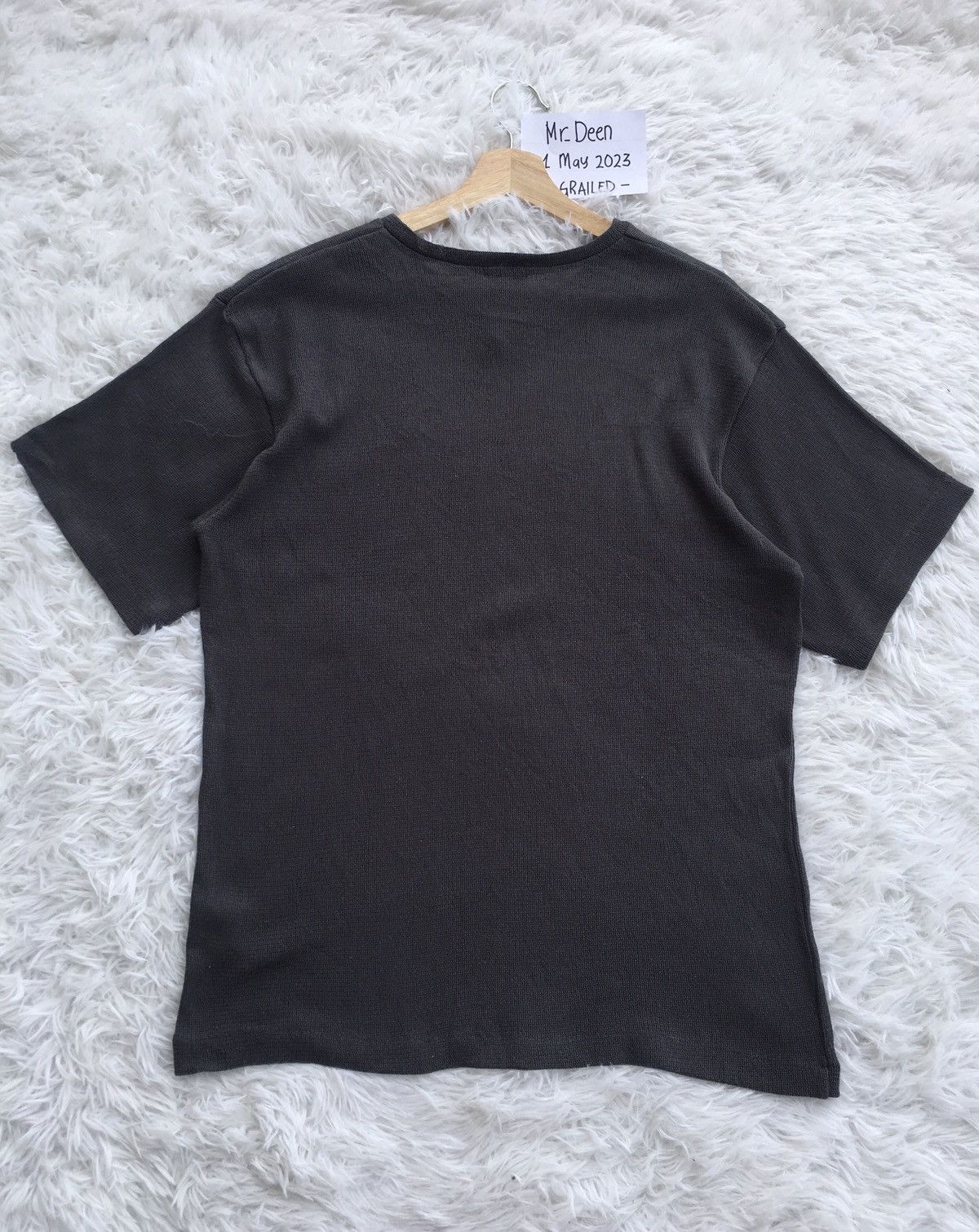 Issey Miyake Rare Vintage Tete Homme Issey Miyake Waffle Tshirt Size US L / EU 52-54 / 3 - 11 Thumbnail