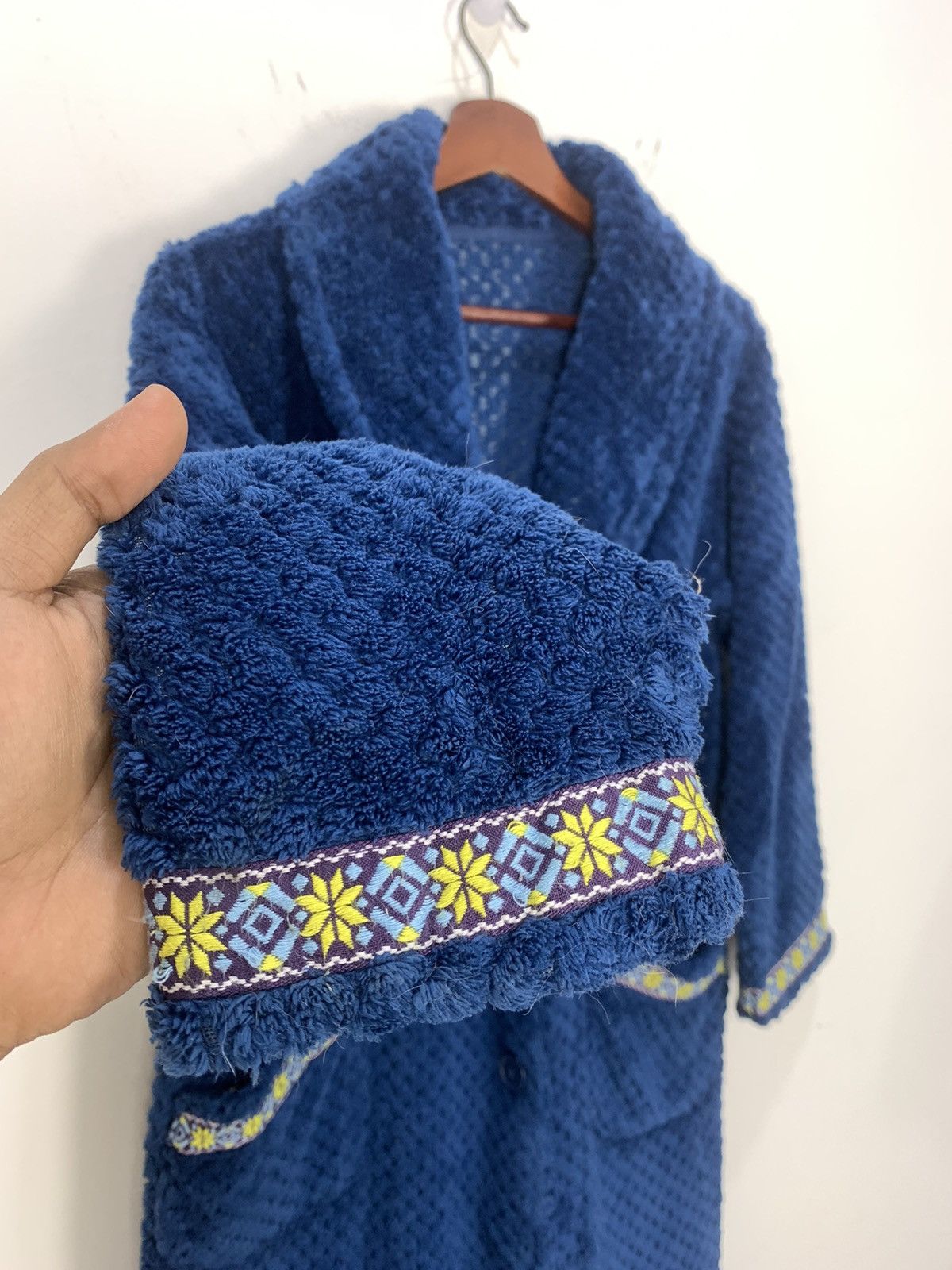 Japanese Brand × Velvet SENSHUKAI Boba Velvet Lingerie Navajo Pyjamas Bathrobe Coat Size US M / EU 48-50 / 2 - 8 Thumbnail