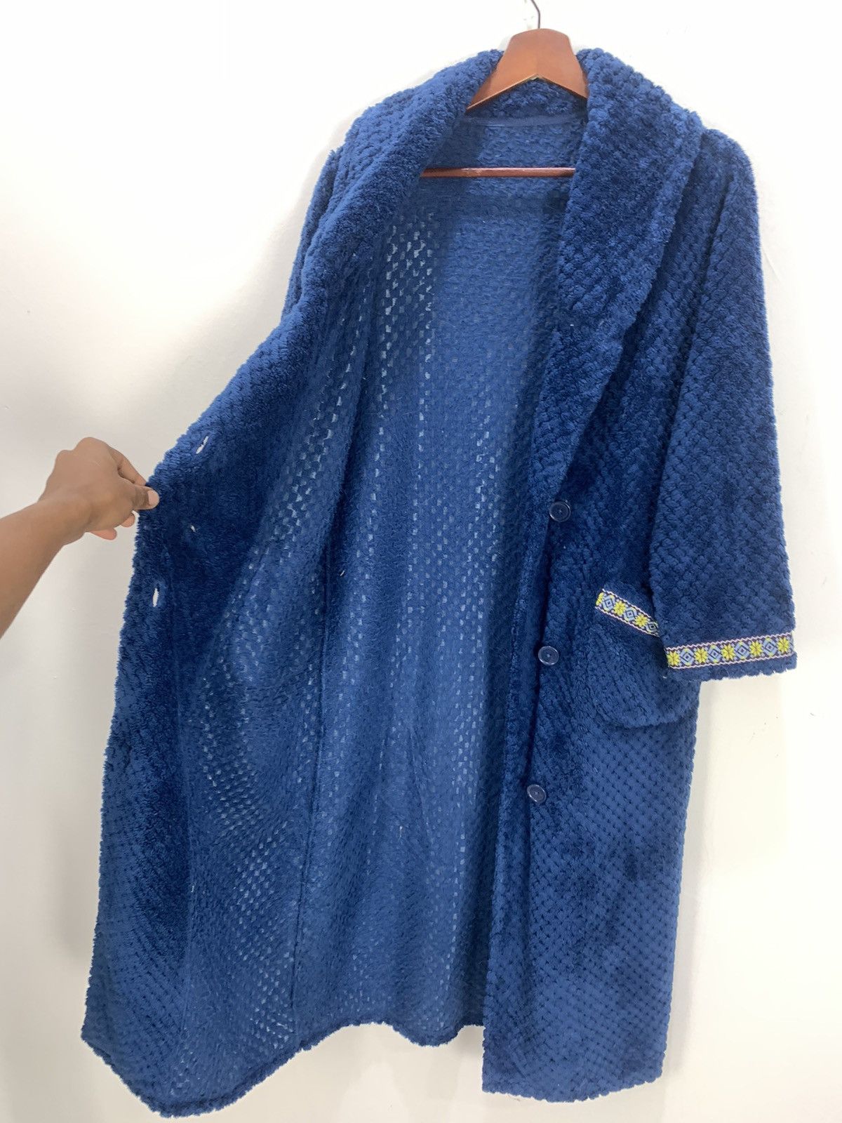 Japanese Brand × Velvet SENSHUKAI Boba Velvet Lingerie Navajo Pyjamas Bathrobe Coat Size US M / EU 48-50 / 2 - 14 Thumbnail