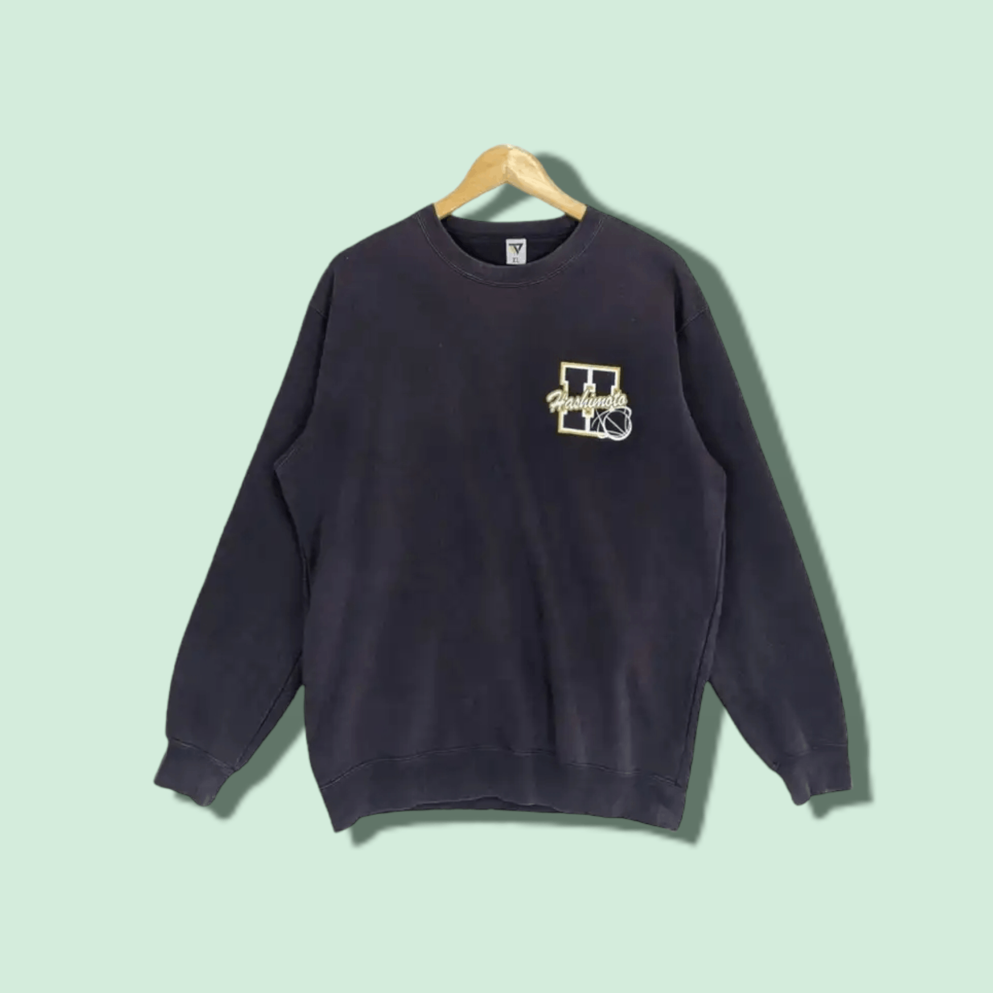 Japanese Brand HASHIMOTO Japan Basketball Team Slam Dunk Jumper Sweatshirt Size US L / EU 52-54 / 3 - 1 Thumbnail