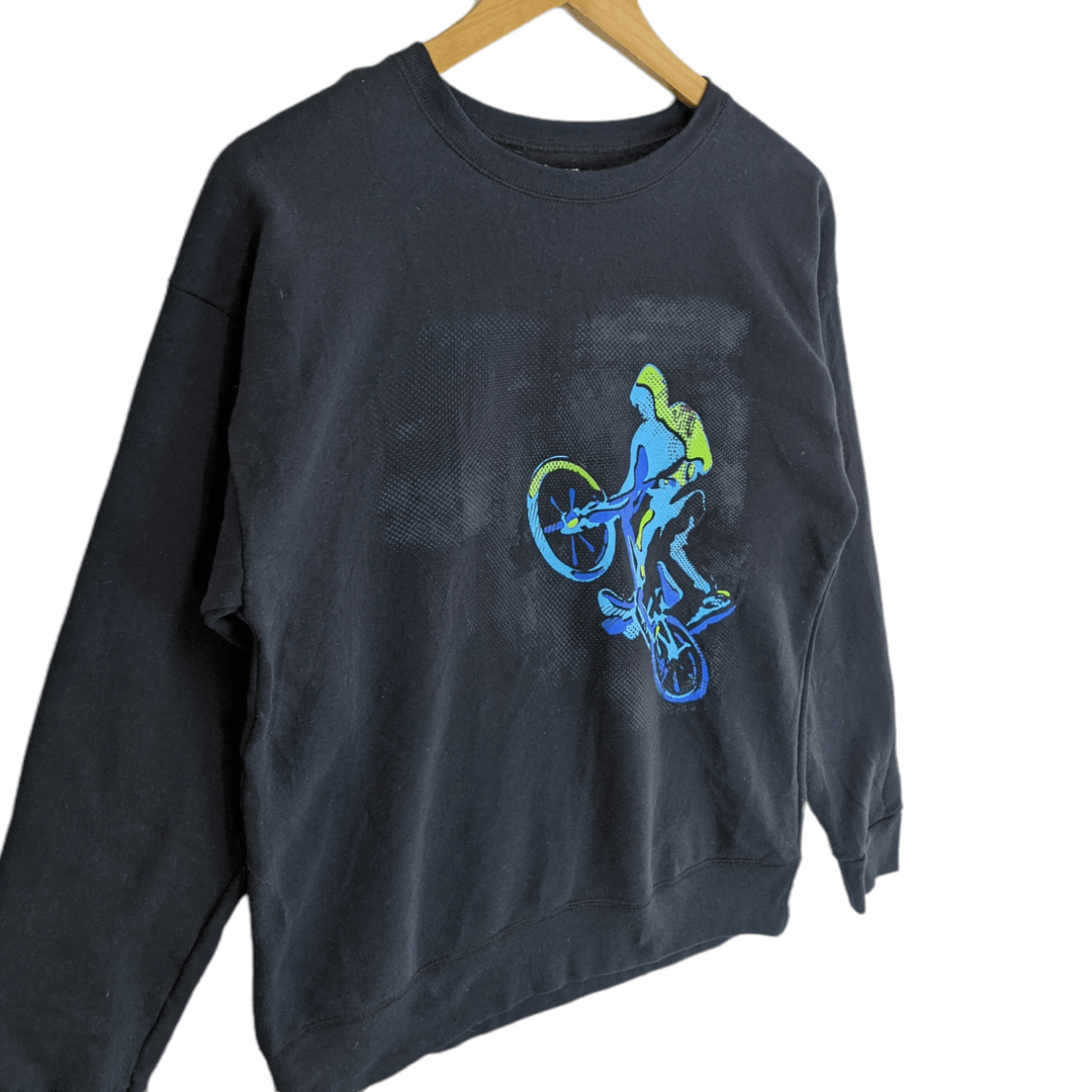 Hanes HANES BMX Bicycle Motocross Jumper Sweatshirt Size M / US 6-8 / IT 42-44 - 3 Thumbnail