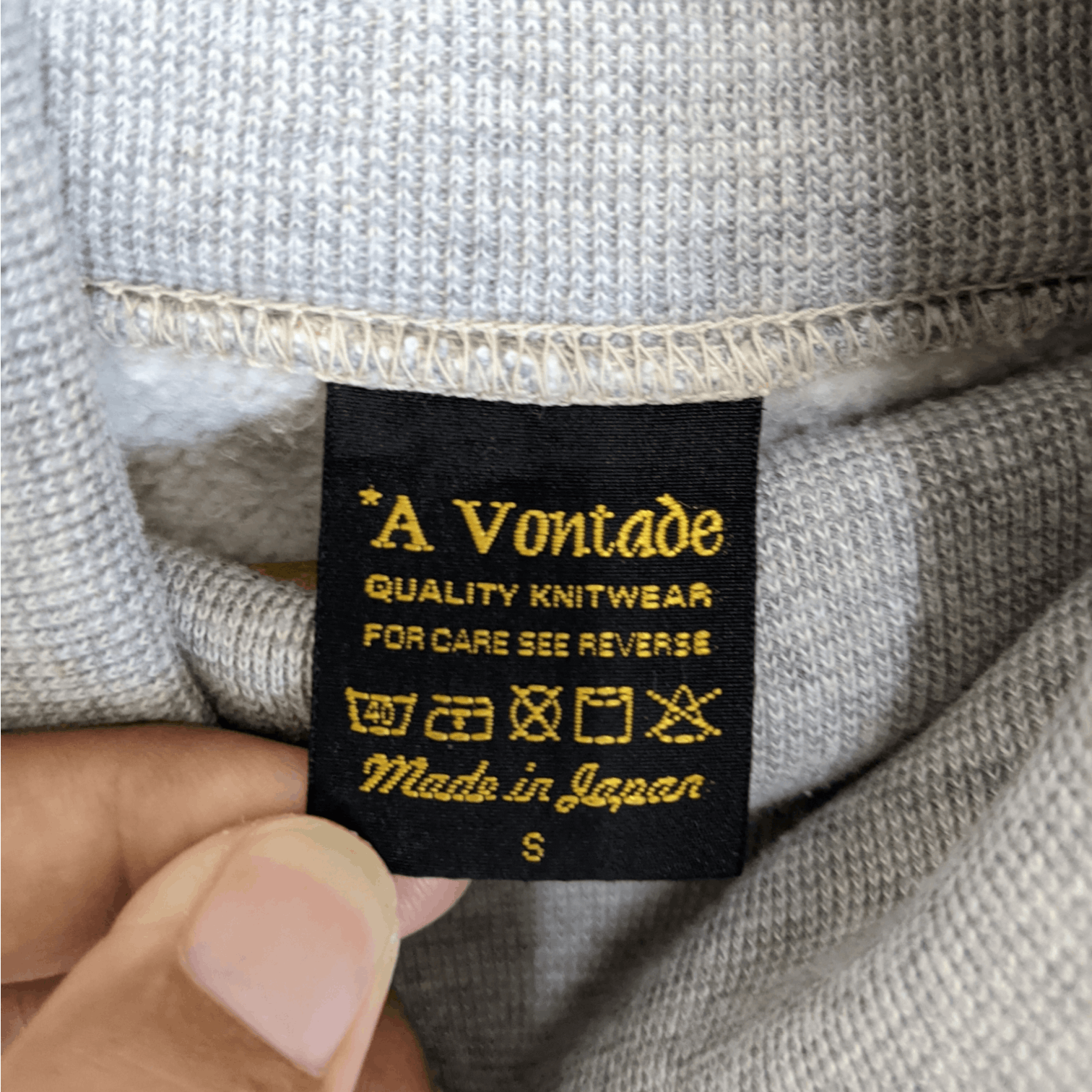 *A VONTADE Rare Japan *A VONTADE Kazuyuki Yamakawa Plain Kinitwear Size US S / EU 44-46 / 1 - 9 Thumbnail