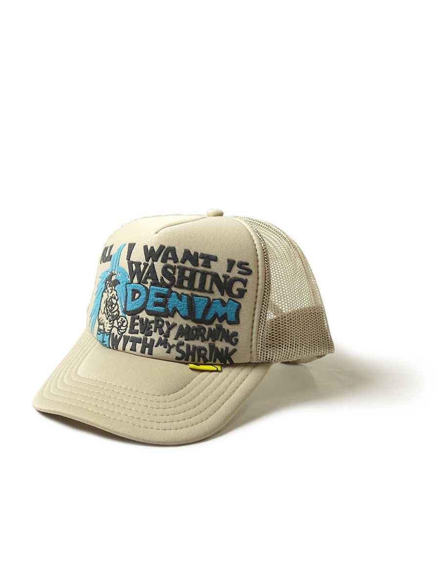 Kapital Kapital Laundry Shrink Trucker Hat Size ONE SIZE - 2 Thumbnail