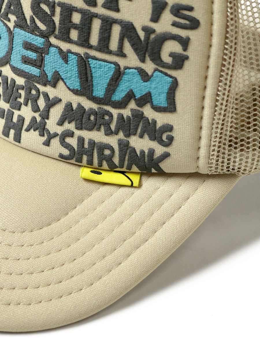 Kapital Kapital Laundry Shrink Trucker Hat Size ONE SIZE - 5 Thumbnail