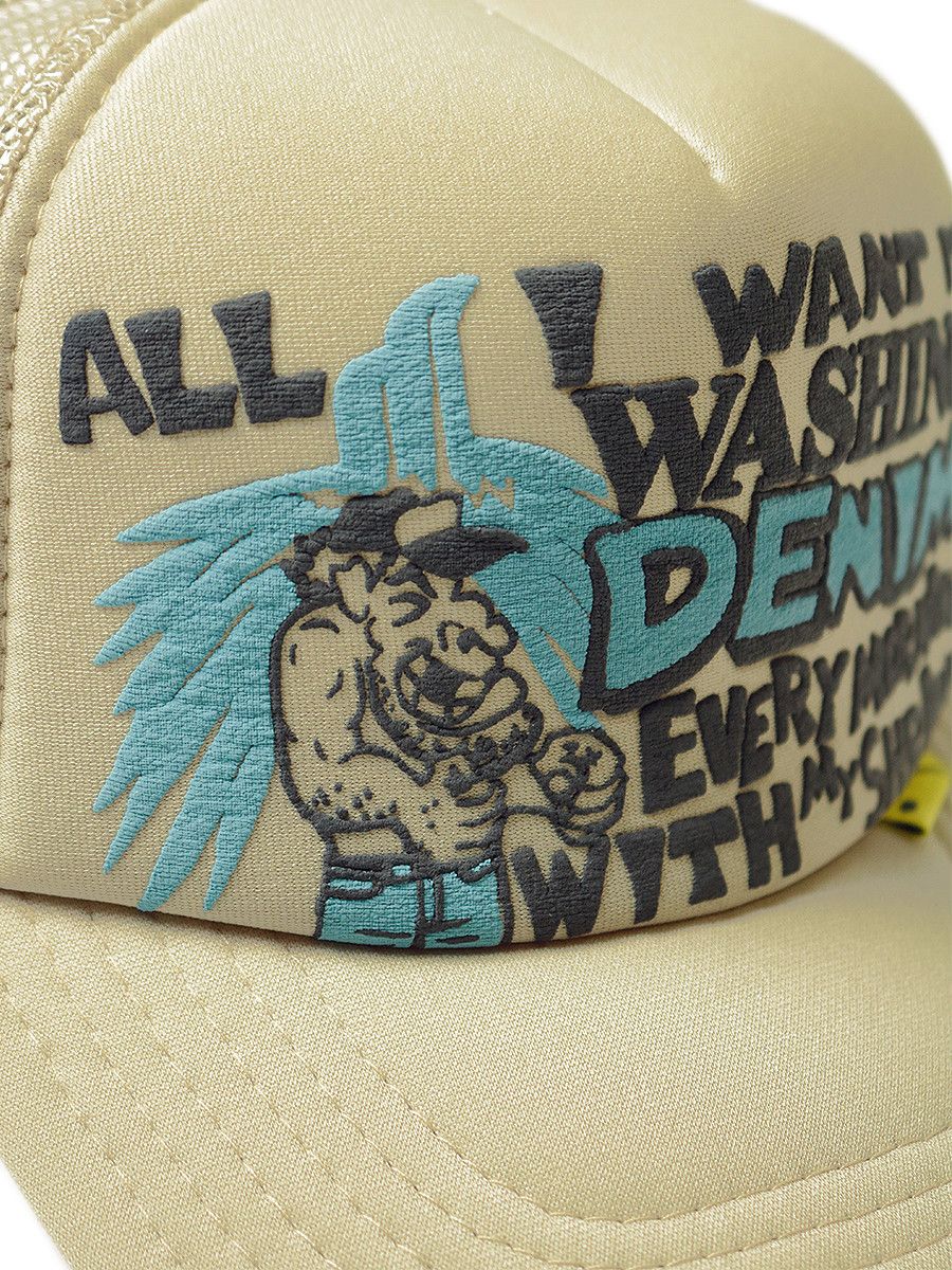 Kapital Kapital Laundry Shrink Trucker Hat Size ONE SIZE - 4 Thumbnail