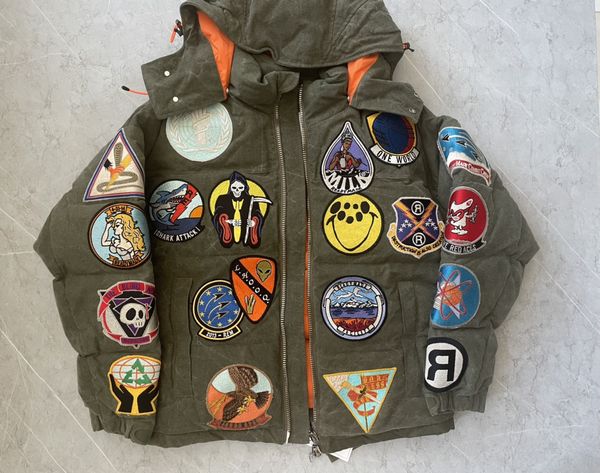 READYMADE Patches work down jacket | Grailed