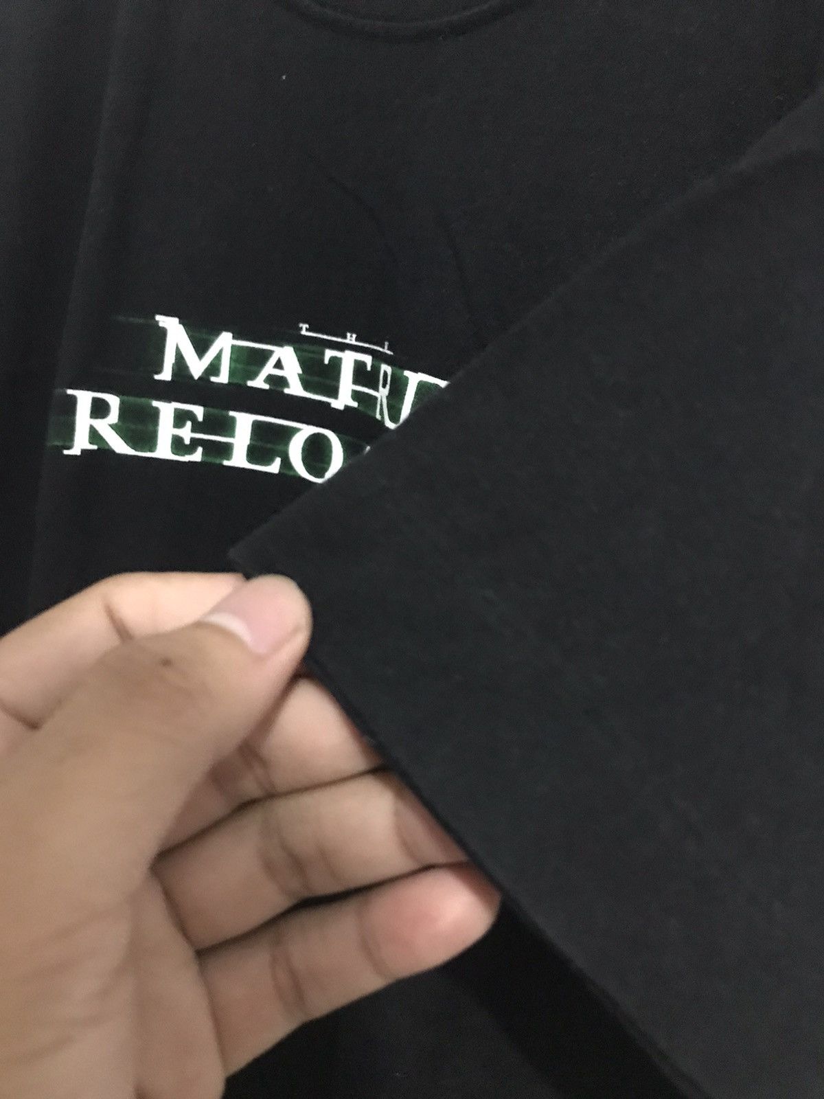 Vintage Vintage Matrix Reloaded Movie Tshirt Size US M / EU 48-50 / 2 - 4 Thumbnail