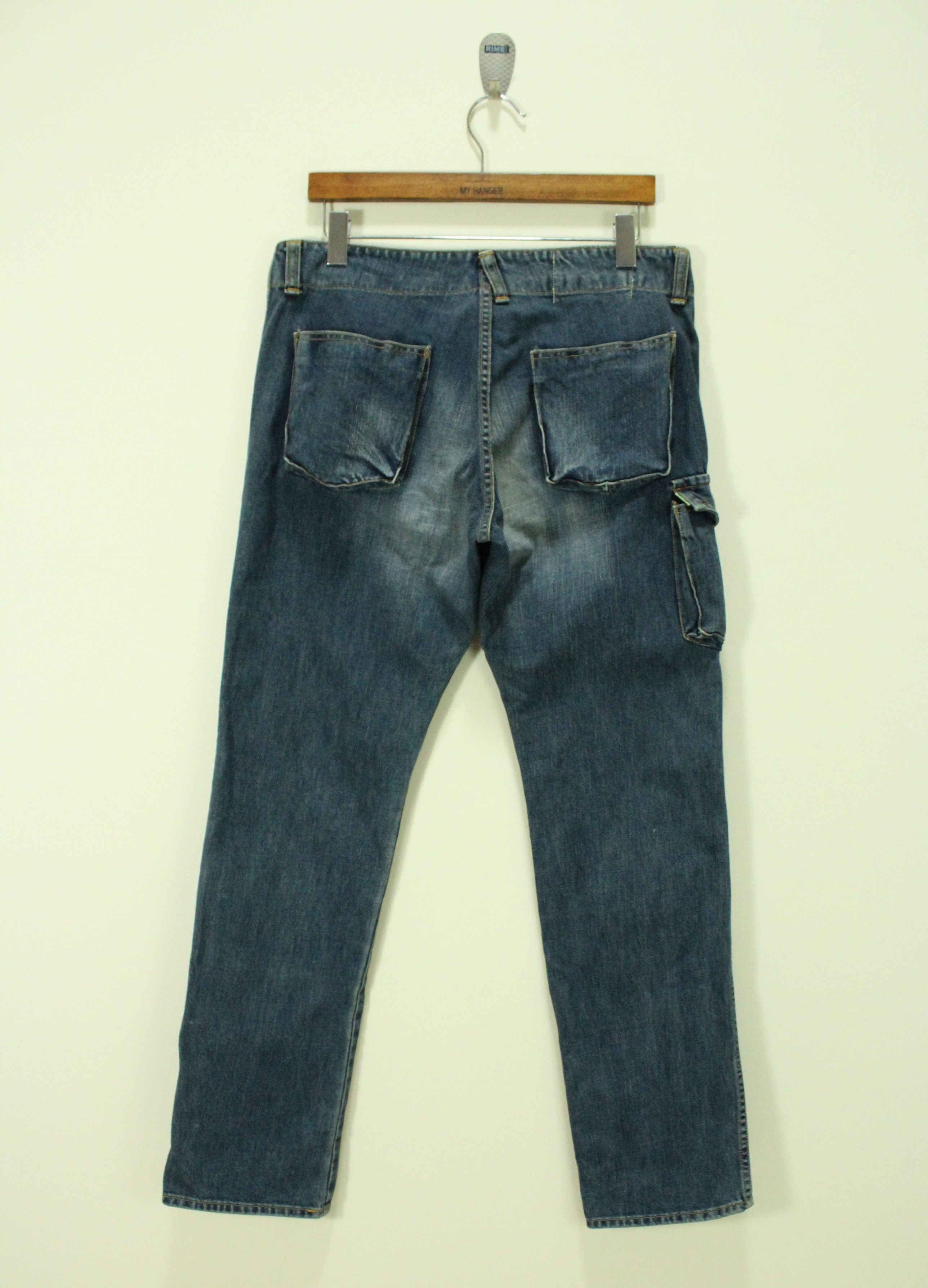Japanese Brand × Johnbull JOHN BULL Pants Denim Cargo Utility Size US 34 / EU 50 - 2 Thumbnail