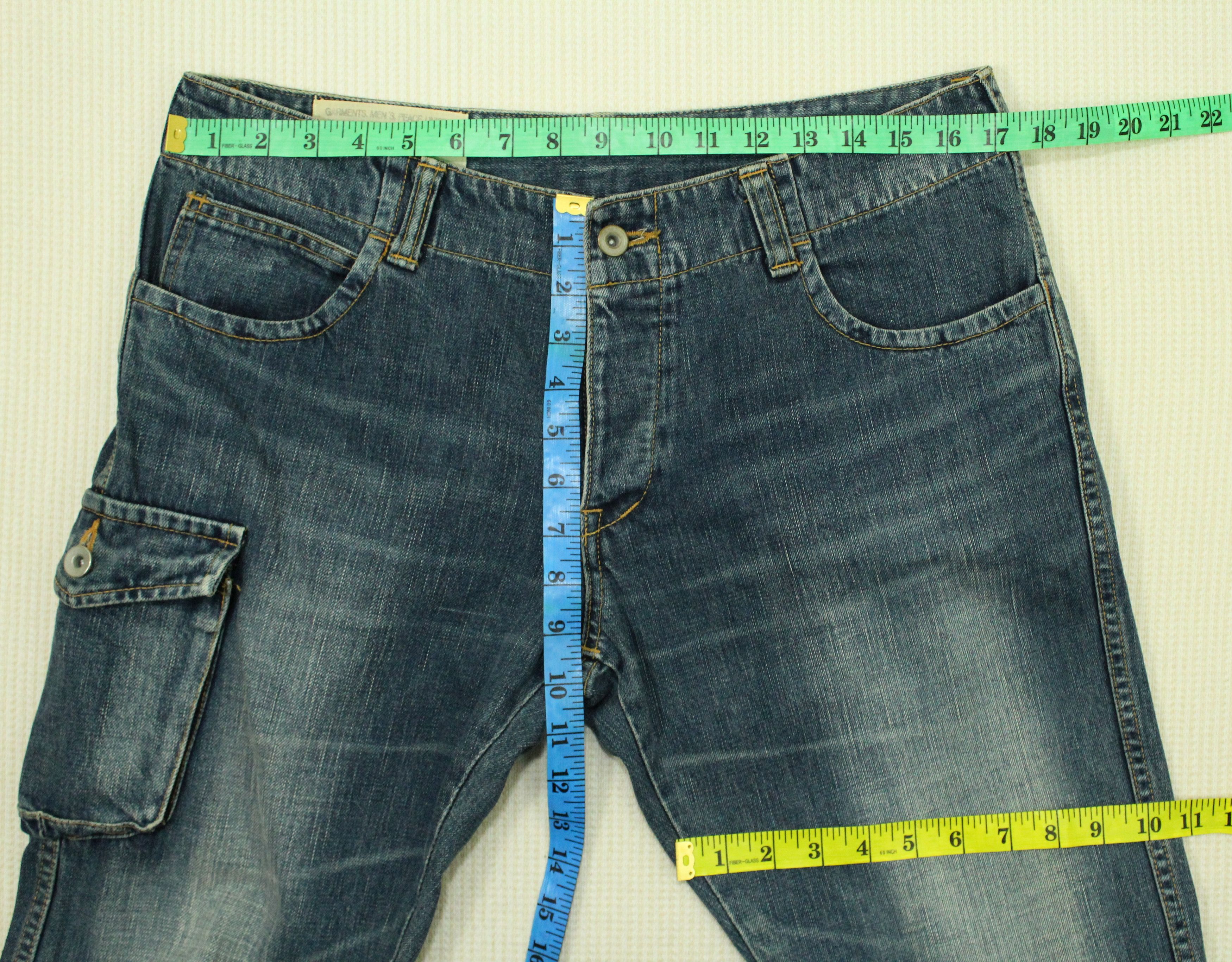 Japanese Brand × Johnbull JOHN BULL Pants Denim Cargo Utility Size US 34 / EU 50 - 9 Thumbnail