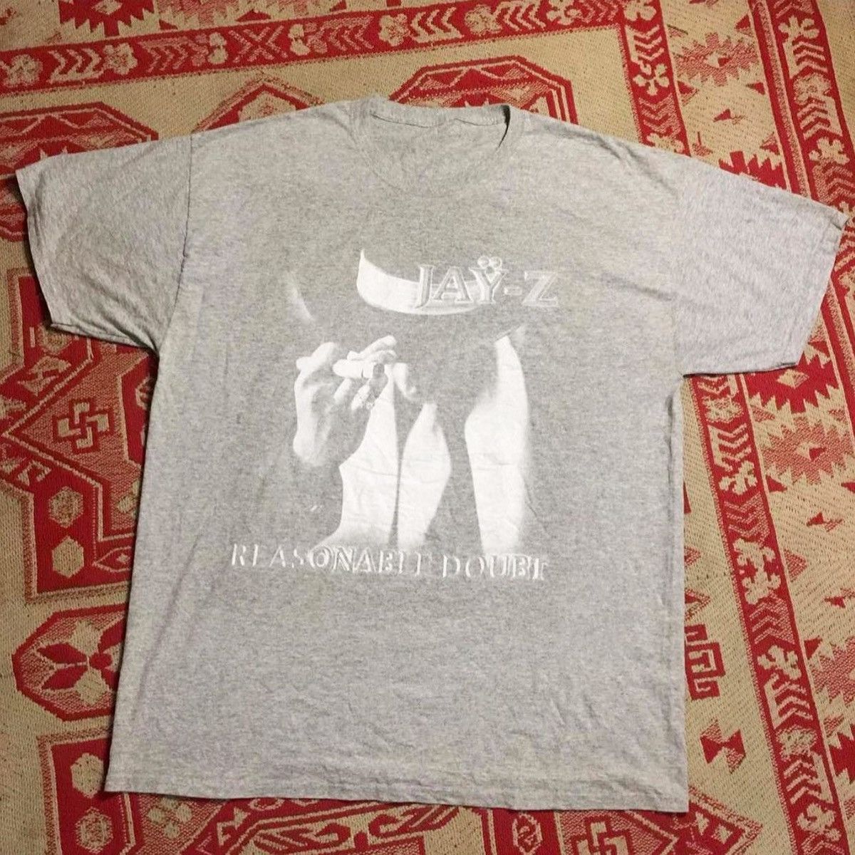 Band Tees Jay Z Reasonable Doubt shirt Size US XL / EU 56 / 4 - 1 Thumbnail