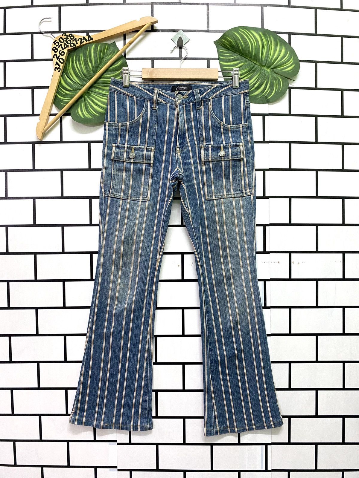 Flare ORIRIN Stripe Selvedge Style Hickory Bootcut