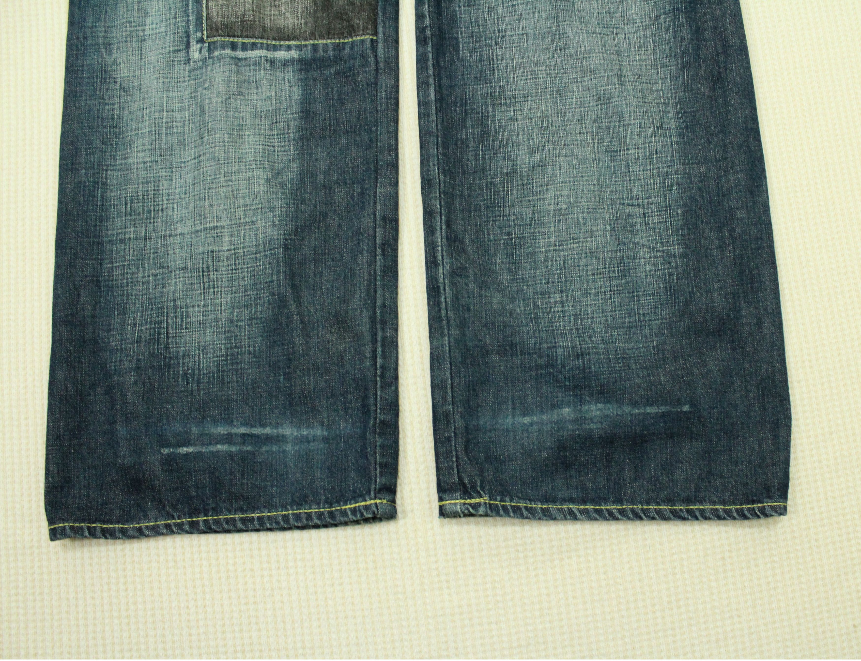 Japanese Brand × Seditionaries Made in JAPAN PATCH WORK Denim Pants YEN Distressed Style Size US 28 / EU 44 - 8 Thumbnail