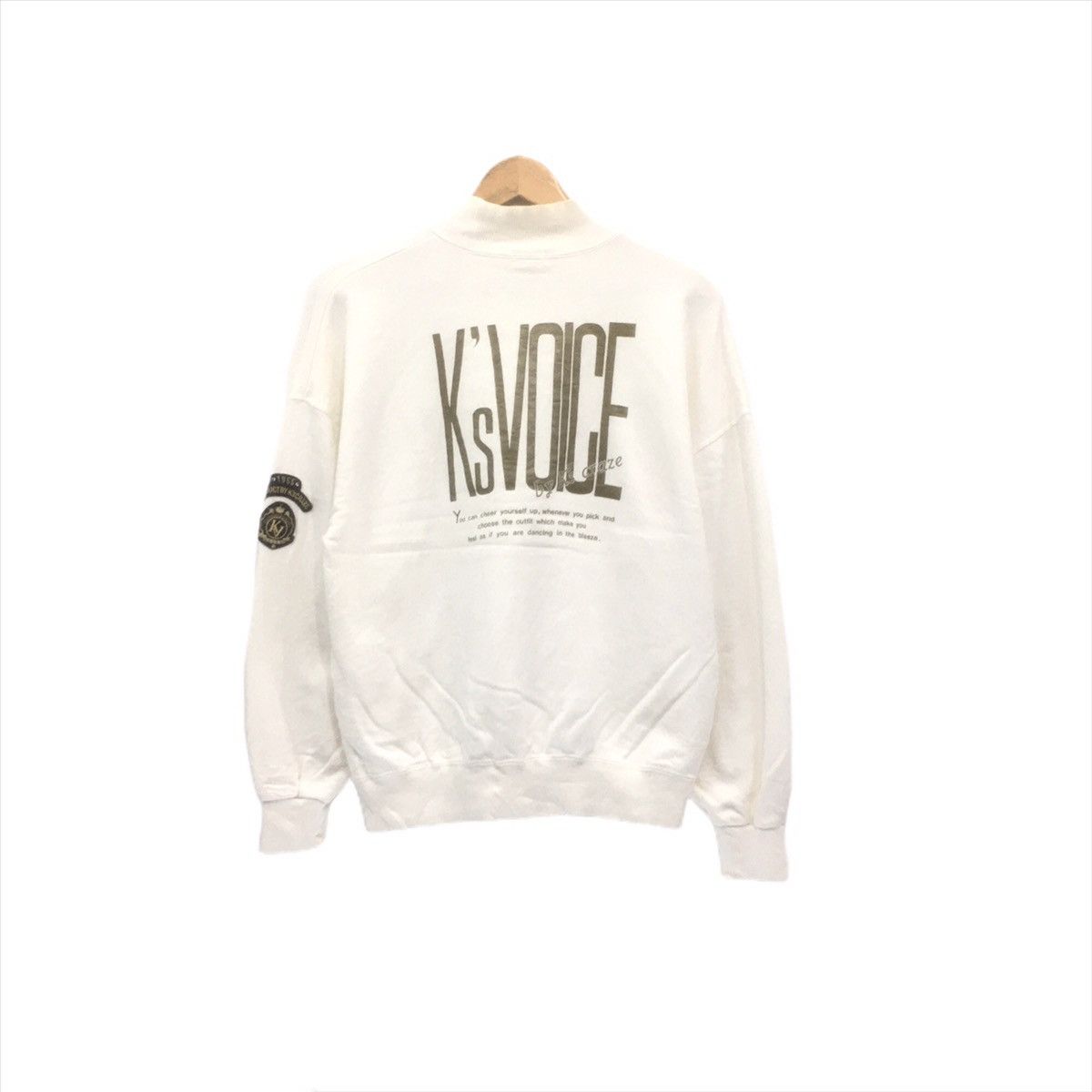 Other × Vintage Vintage Ks Voice BigLogo Spellout CrewneckSweatshirtSweater Size US M / EU 48-50 / 2 - 1 Thumbnail