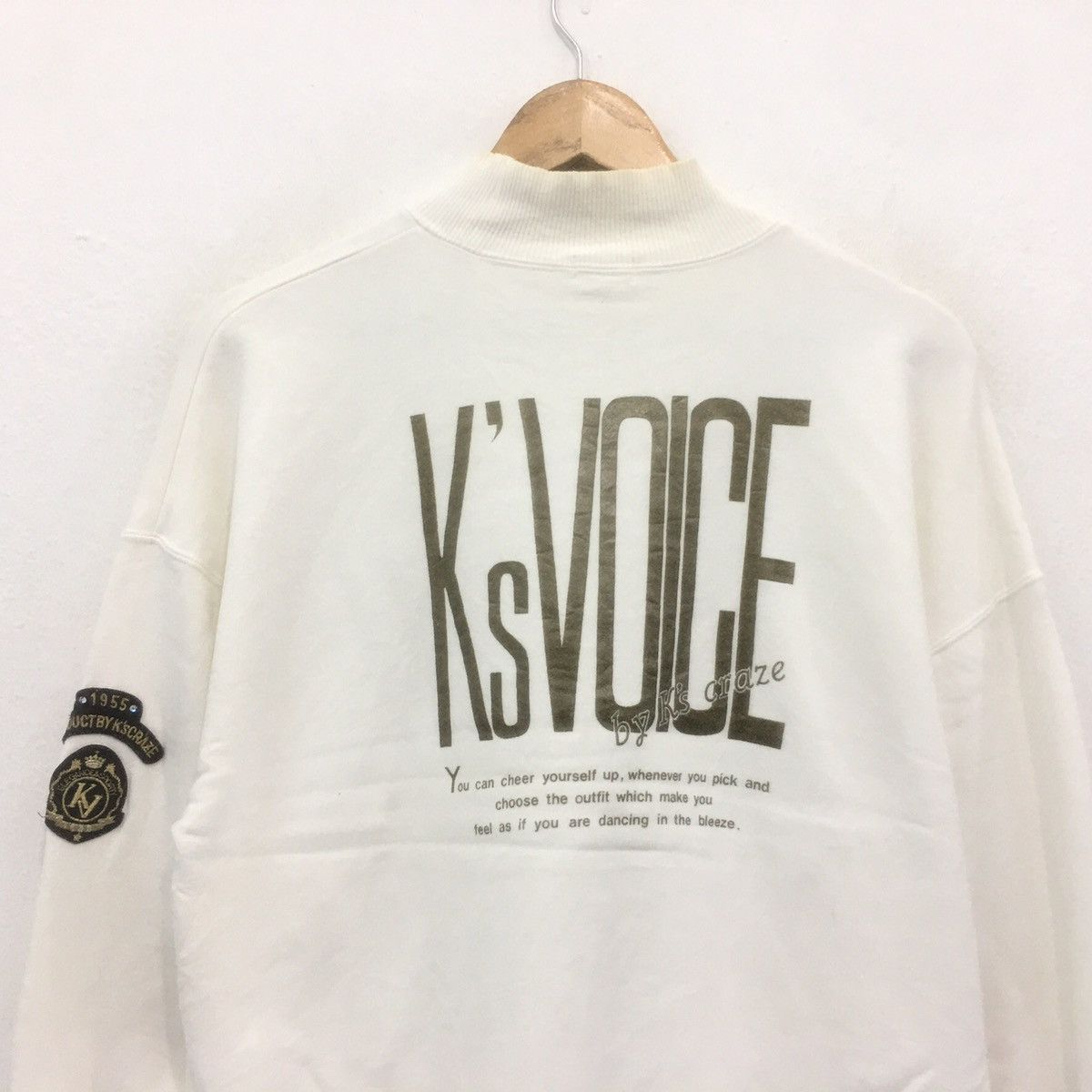 Other × Vintage Vintage Ks Voice BigLogo Spellout CrewneckSweatshirtSweater Size US M / EU 48-50 / 2 - 3 Thumbnail