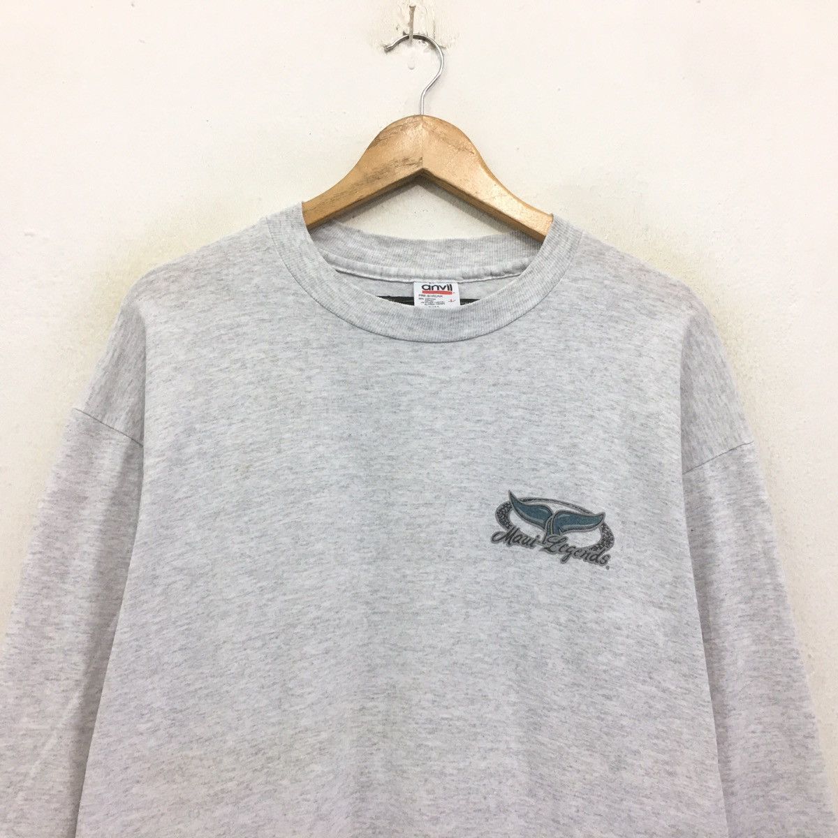 Anvil Maui Legend Hawaii Sweatshirt Crewneck Spellout Surf Hawaii Size US M / EU 48-50 / 2 - 4 Thumbnail