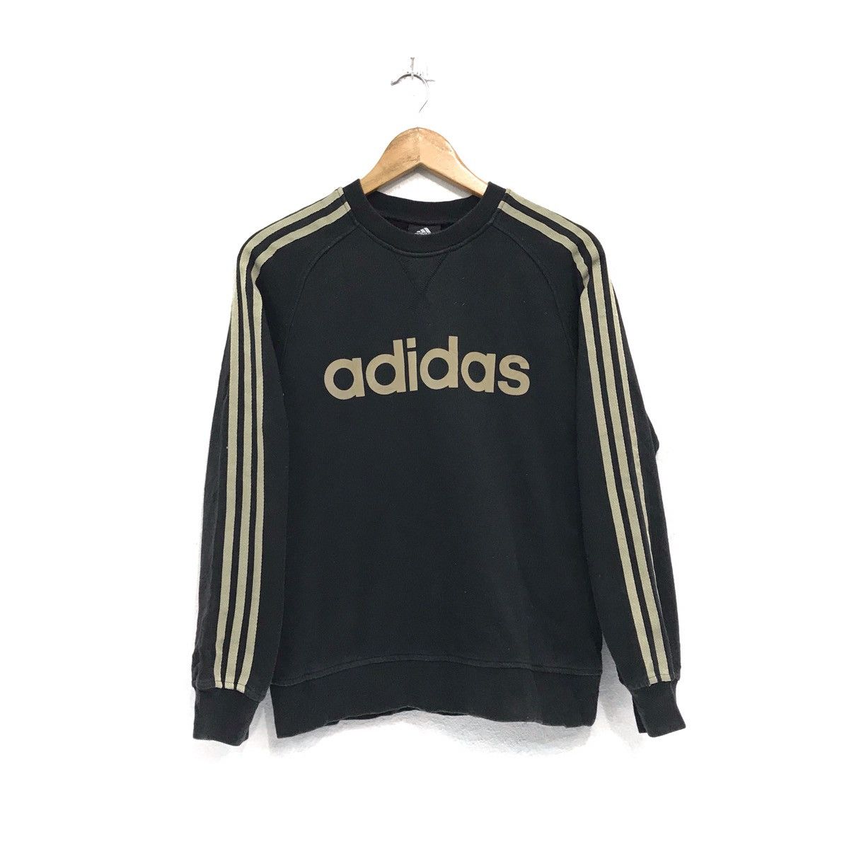 Adidas × Vintage Vintage Adidas Sweatshirt Adidas CrewNeck Adidas Trefoil Size US S / EU 44-46 / 1 - 1 Thumbnail