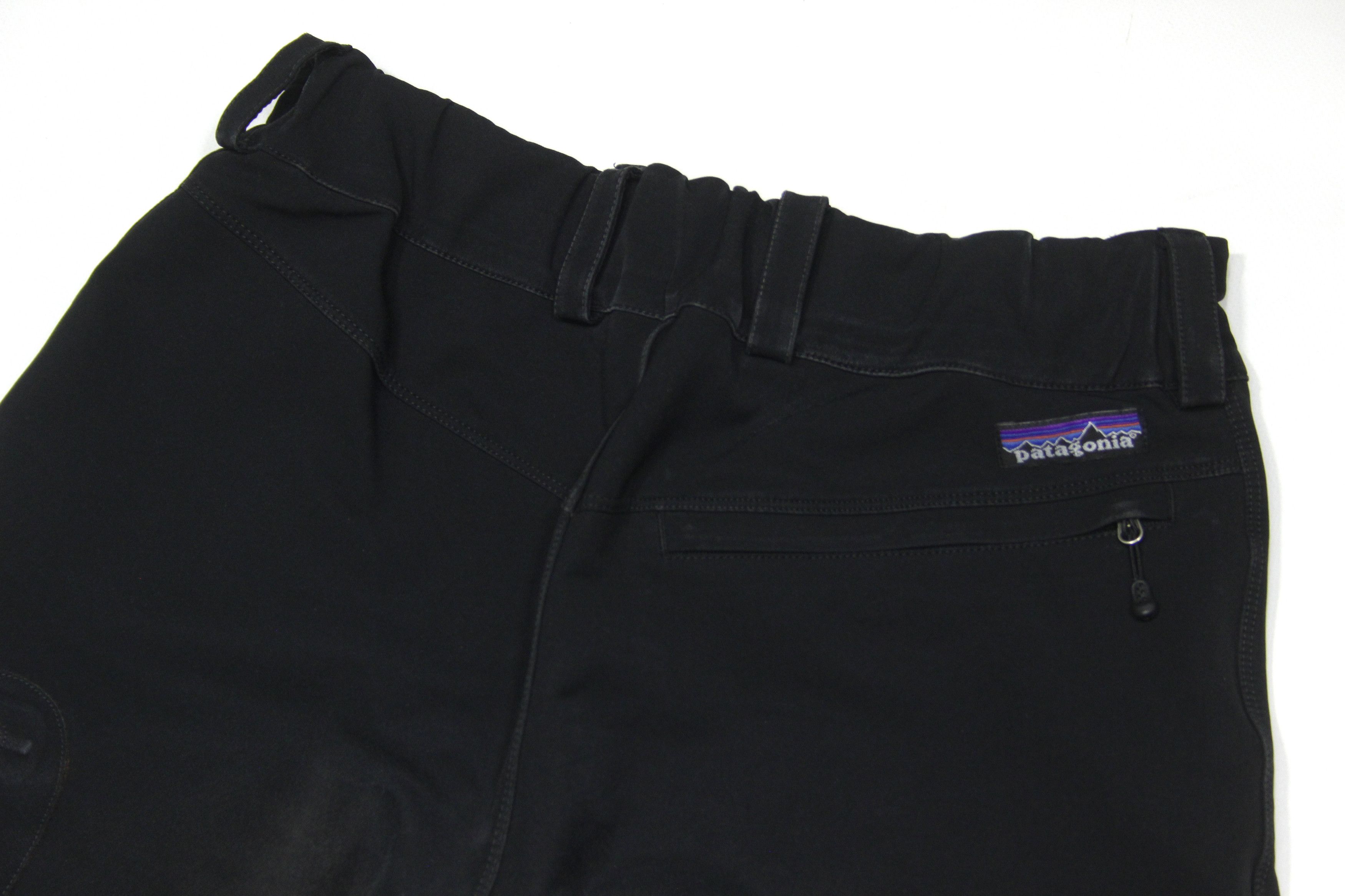 Patagonia Black Ski Logo Pants Size US 30 / EU 46 - 4 Thumbnail