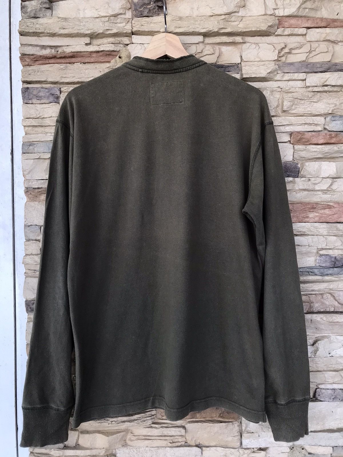 Vintage Flying Scotsman Distressed Longsleeve Tee army military Size US XL / EU 56 / 4 - 9 Thumbnail