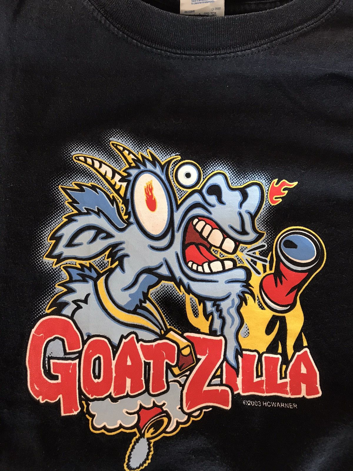 Band Tees Goatzilla Band 2003 HcWarner Tee Size US L / EU 52-54 / 3 - 2 Thumbnail