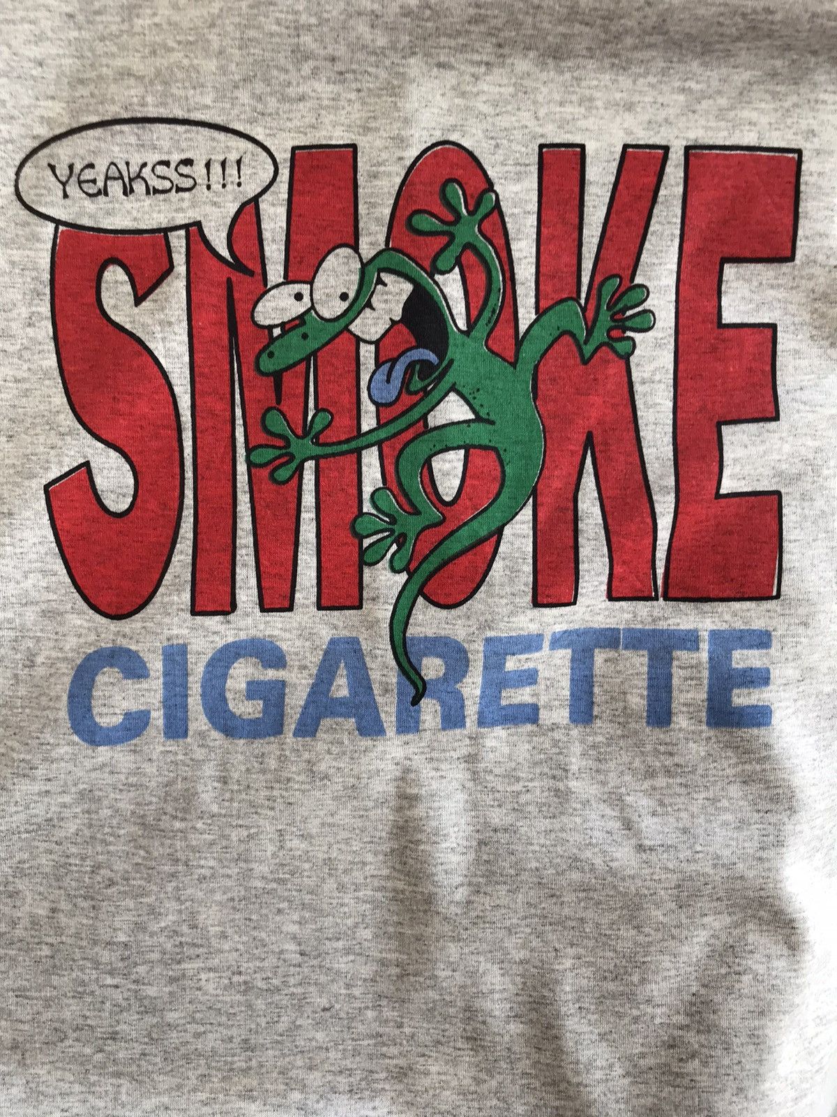 Japanese Brand Vintage Y2k Sim Club Smoke Cigarette Tee Size US L / EU 52-54 / 3 - 2 Thumbnail