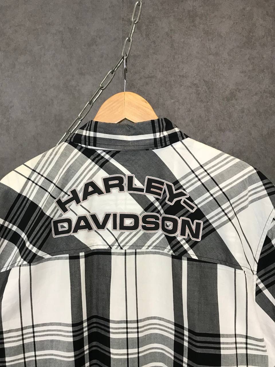Harley Davidson Harley Davidson big logo shirt Size US XL / EU 56 / 4 - 4 Thumbnail