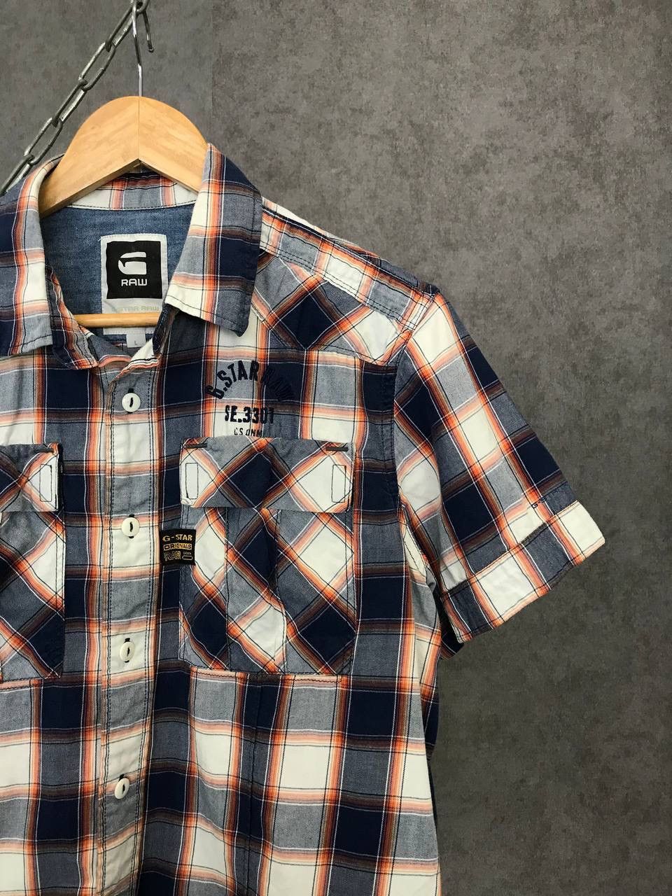 G-Star G Star Raw vintage short sleeve shirt Size US M / EU 48-50 / 2 - 2 Thumbnail