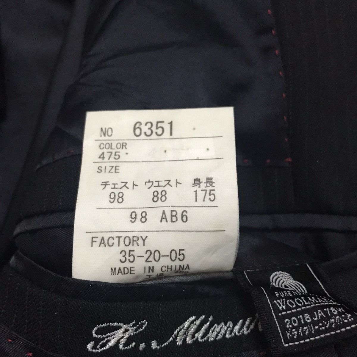 Kansai Yamamoto Sissy by Kansai Yamamoto Blazer Size US M / EU 48-50 / 2 - 16 Thumbnail