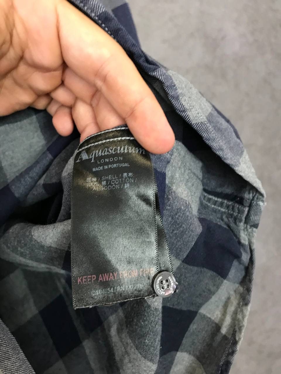 Aquascutum Aquascutum streetwear casual shirt Size US L / EU 52-54 / 3 - 5 Thumbnail