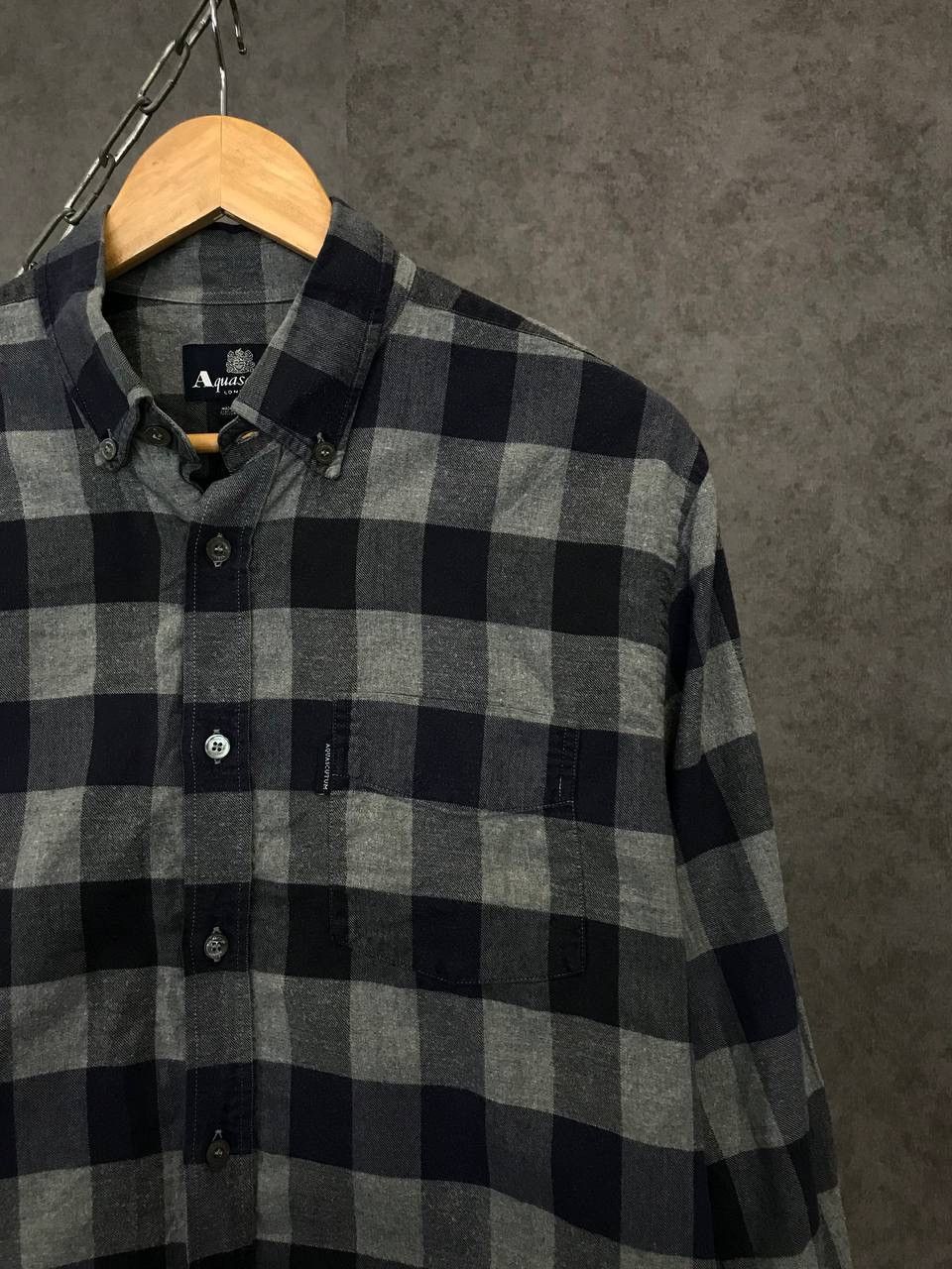 Aquascutum Aquascutum streetwear casual shirt Size US L / EU 52-54 / 3 - 2 Thumbnail