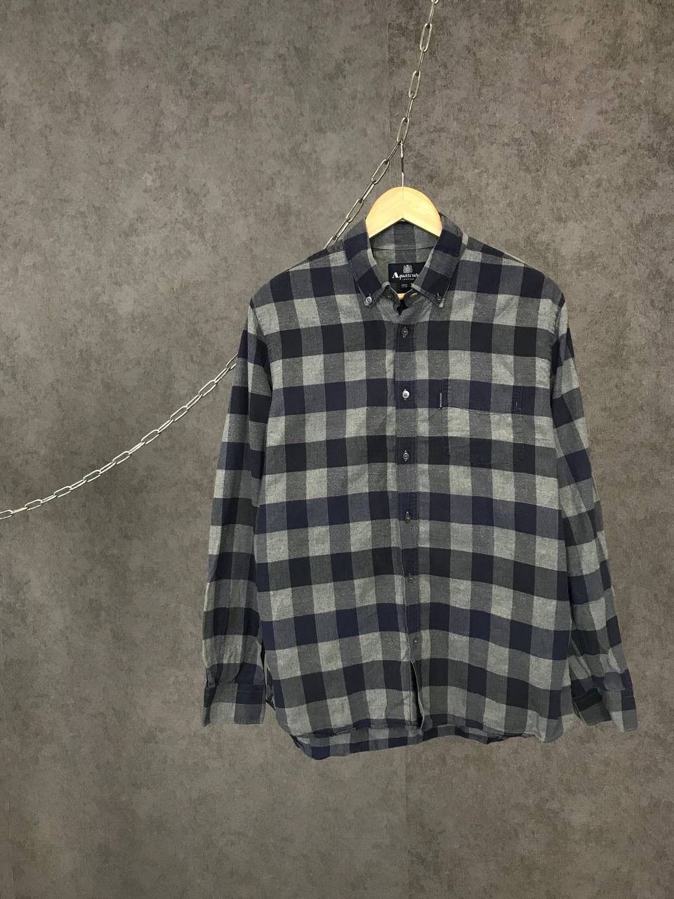 Aquascutum Aquascutum streetwear casual shirt Size US L / EU 52-54 / 3 - 1 Thumbnail