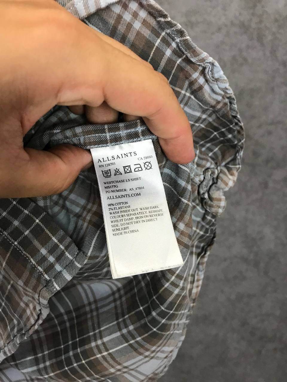 Allsaints Allsaints shirt Size US M / EU 48-50 / 2 - 5 Thumbnail