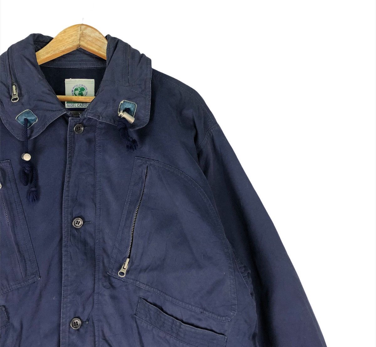 Nigel Cabourn 🔥NIGEL CABOURN Hoodie Zip Jacket Size US M / EU 48-50 / 2 - 4 Thumbnail