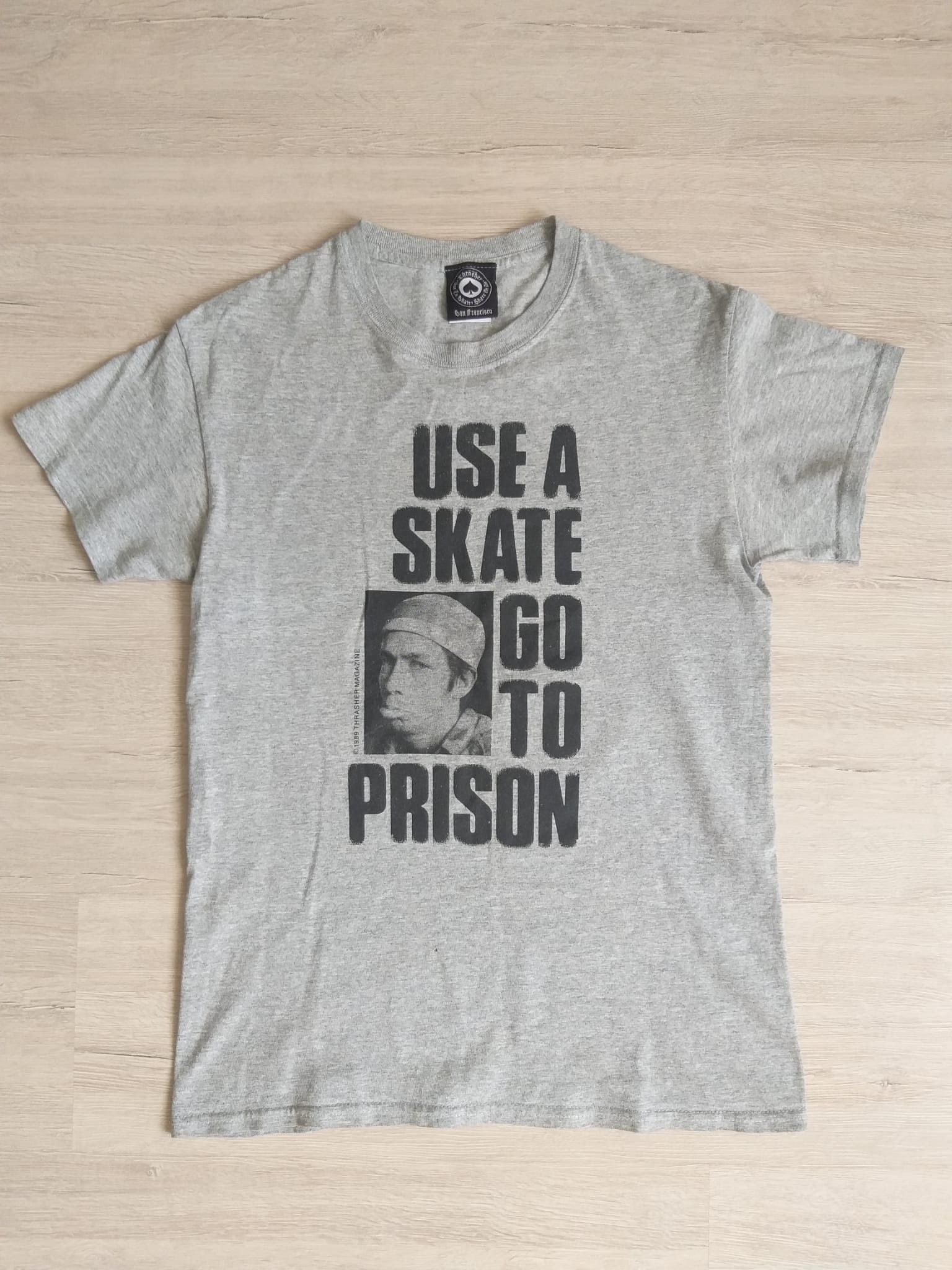 Thrasher Skate Graphic T-Shirt Use A Skate Go To Prison Tee Size US S / EU 44-46 / 1 - 1 Thumbnail
