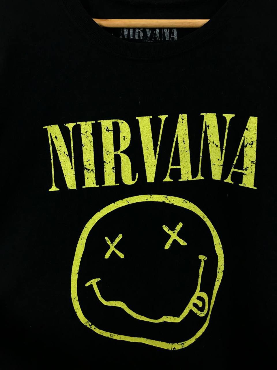 Band Tees Nirvana Smile rock band tee Size US XL / EU 56 / 4 - 3 Thumbnail
