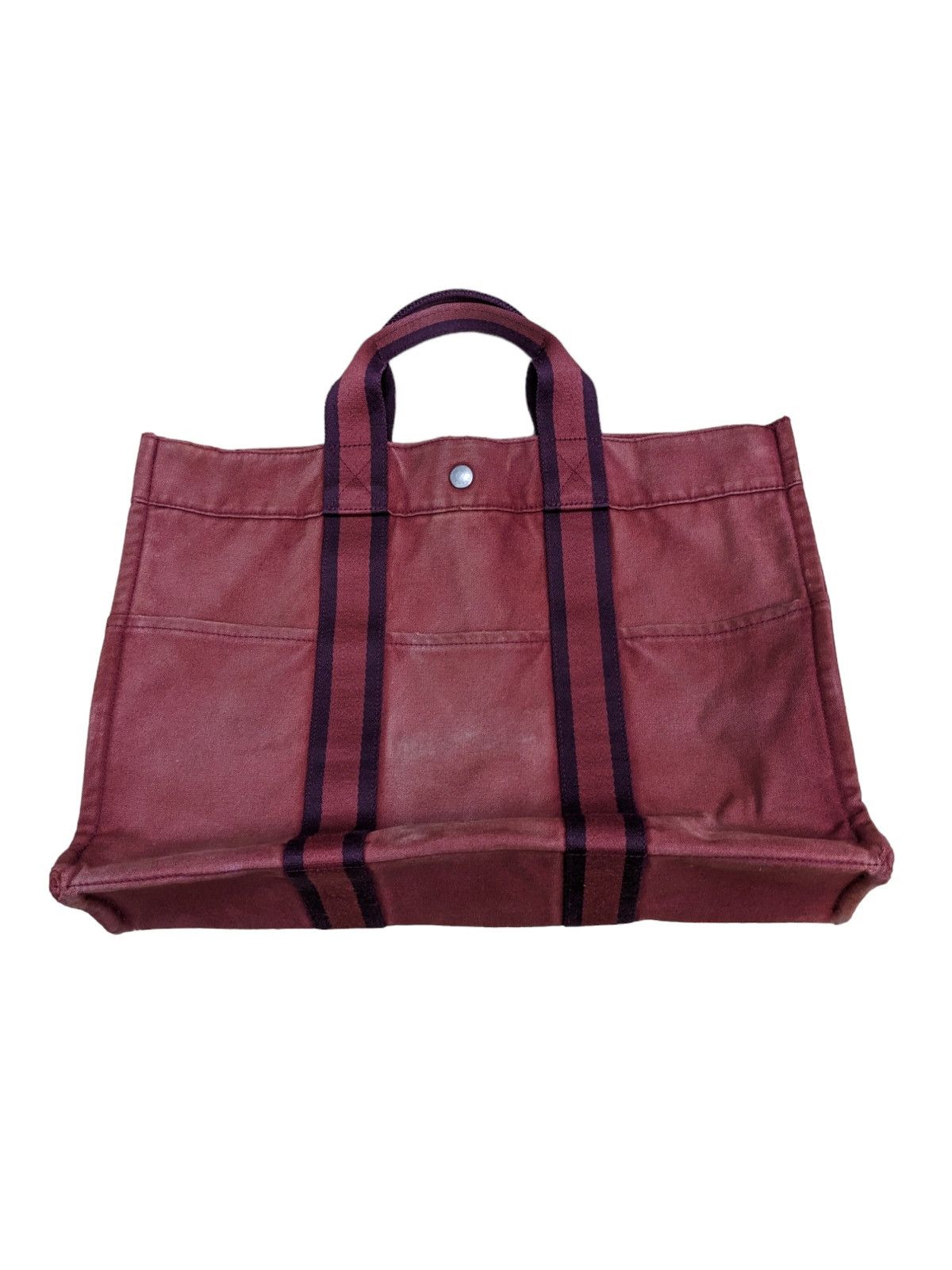 image of Hermes Tote Bag in Brick Red, Men's
