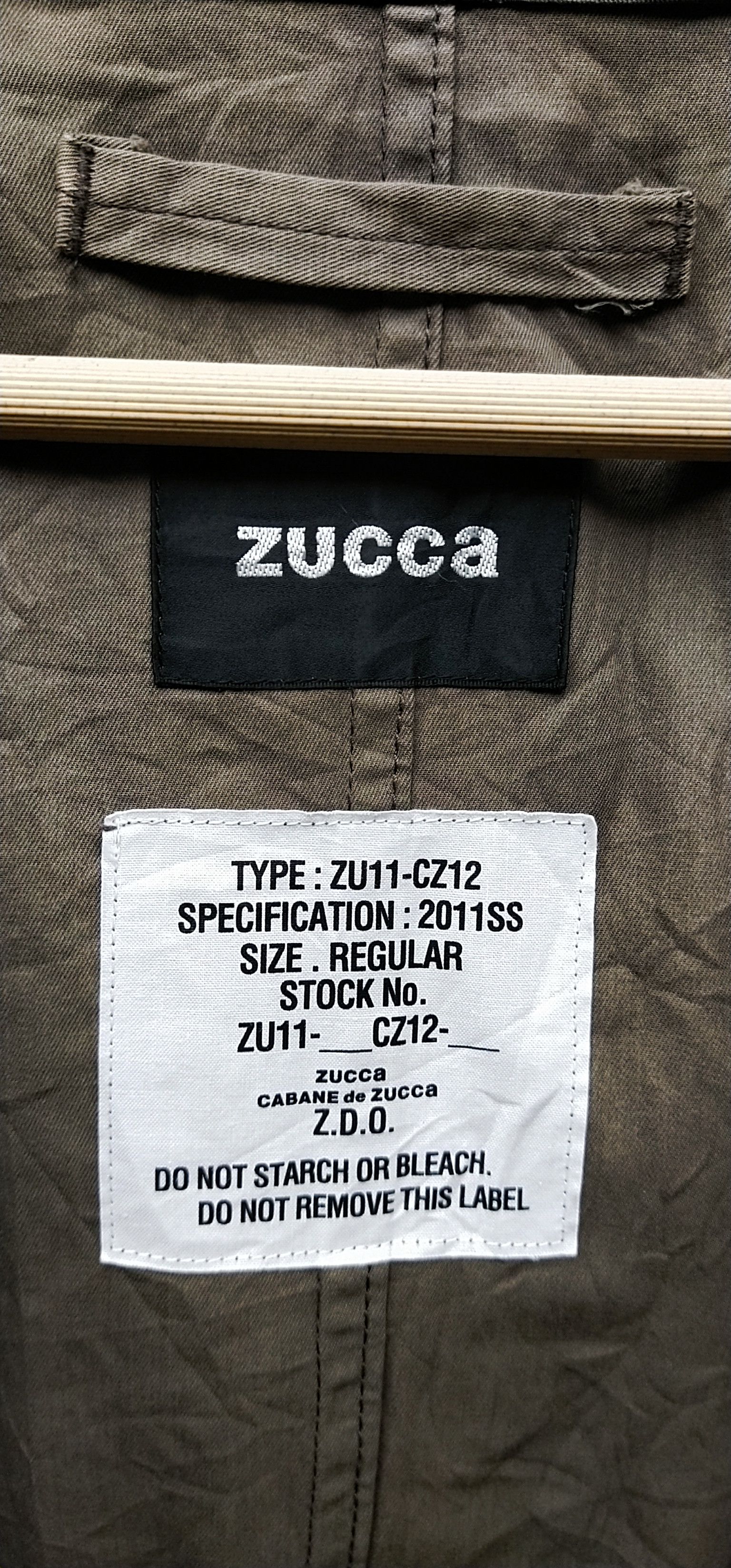 CABANE de ZUCCa Zucca Cabane de Zucca Jacket M Size US M / EU 48-50 / 2 - 9 Thumbnail