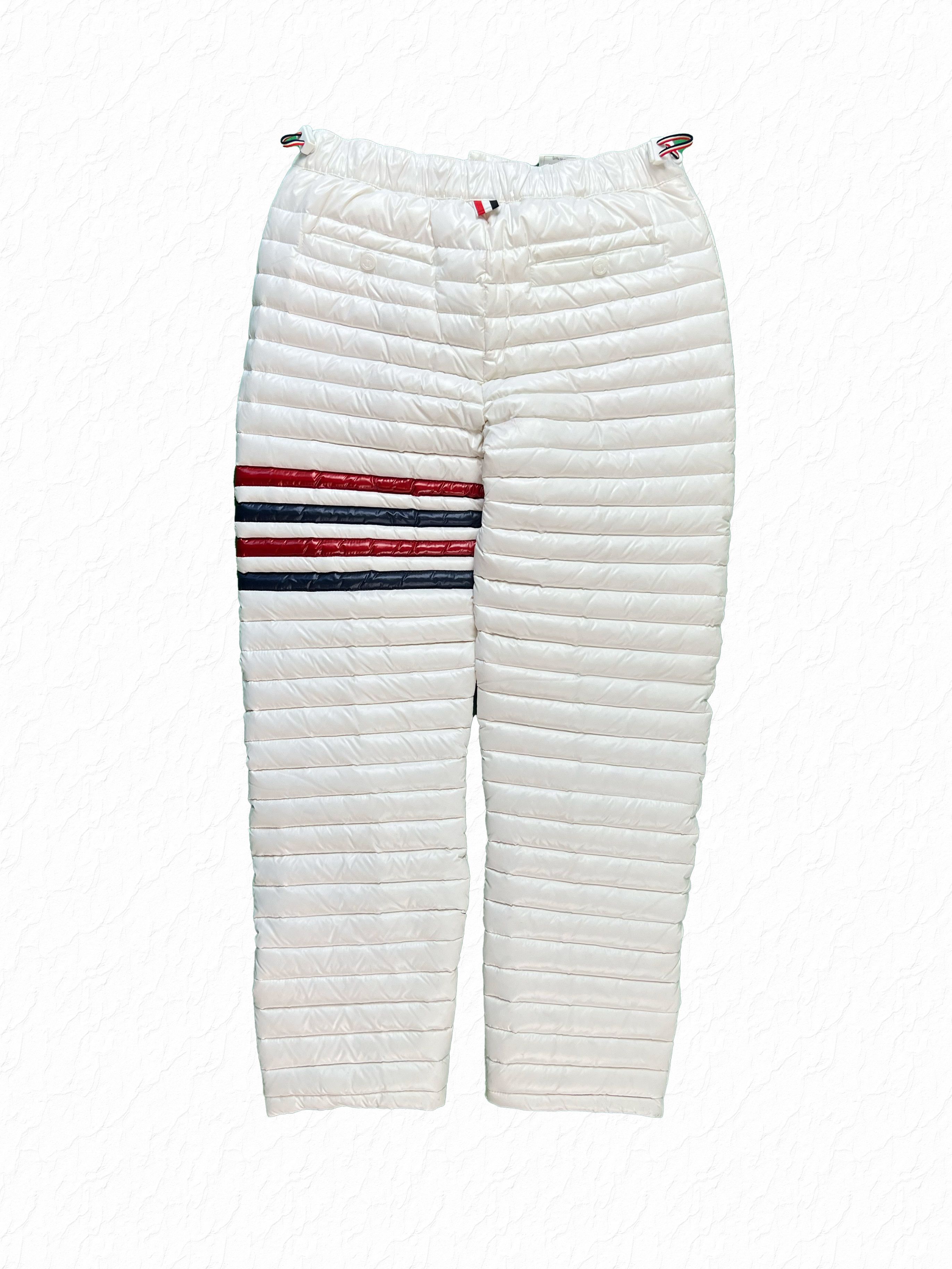 Thom Browne SAMPLE RUNWAY ADJUSTABLE 4 BAR PADDED SNOW SKI PANTS FW18 Size US 30 / EU 46 - 2 Thumbnail