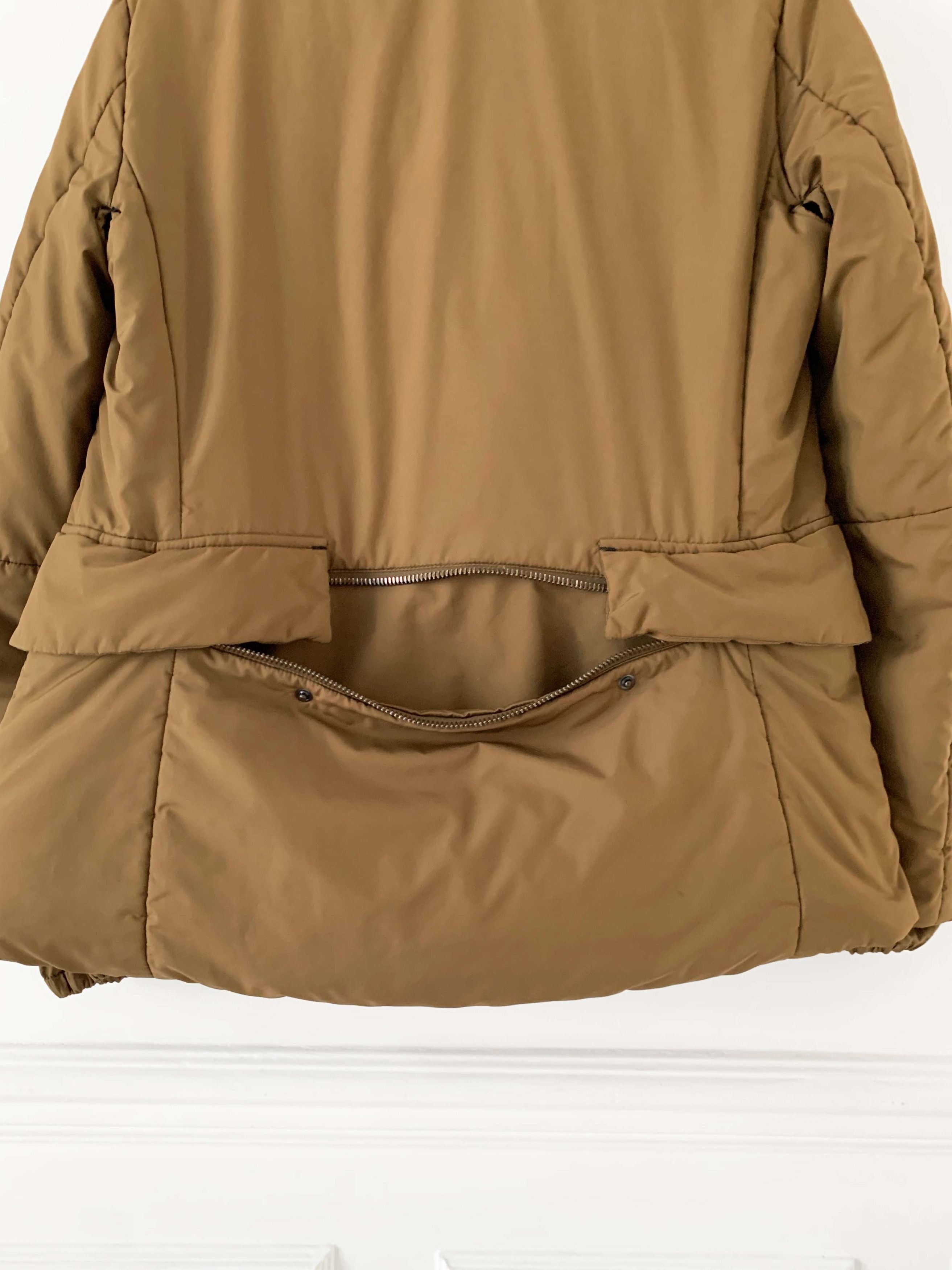 Prada Prada womens vintage khaki nylon puffer jacket. Size M / US 6-8 / IT 42-44 - 7 Thumbnail