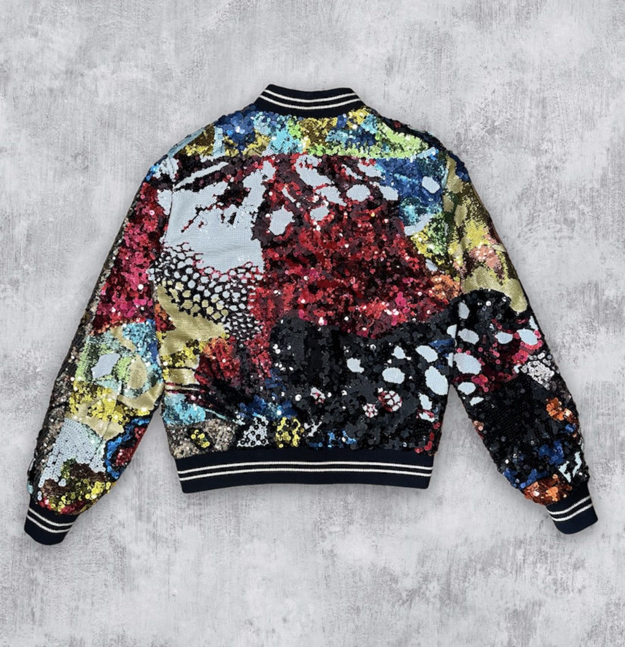 Celine × Hedi Slimane CELINE BY HEDI SLIMANE “SS19 COUTURE SEQUINS TEDDY” Size US S / EU 44-46 / 1 - 7 Thumbnail