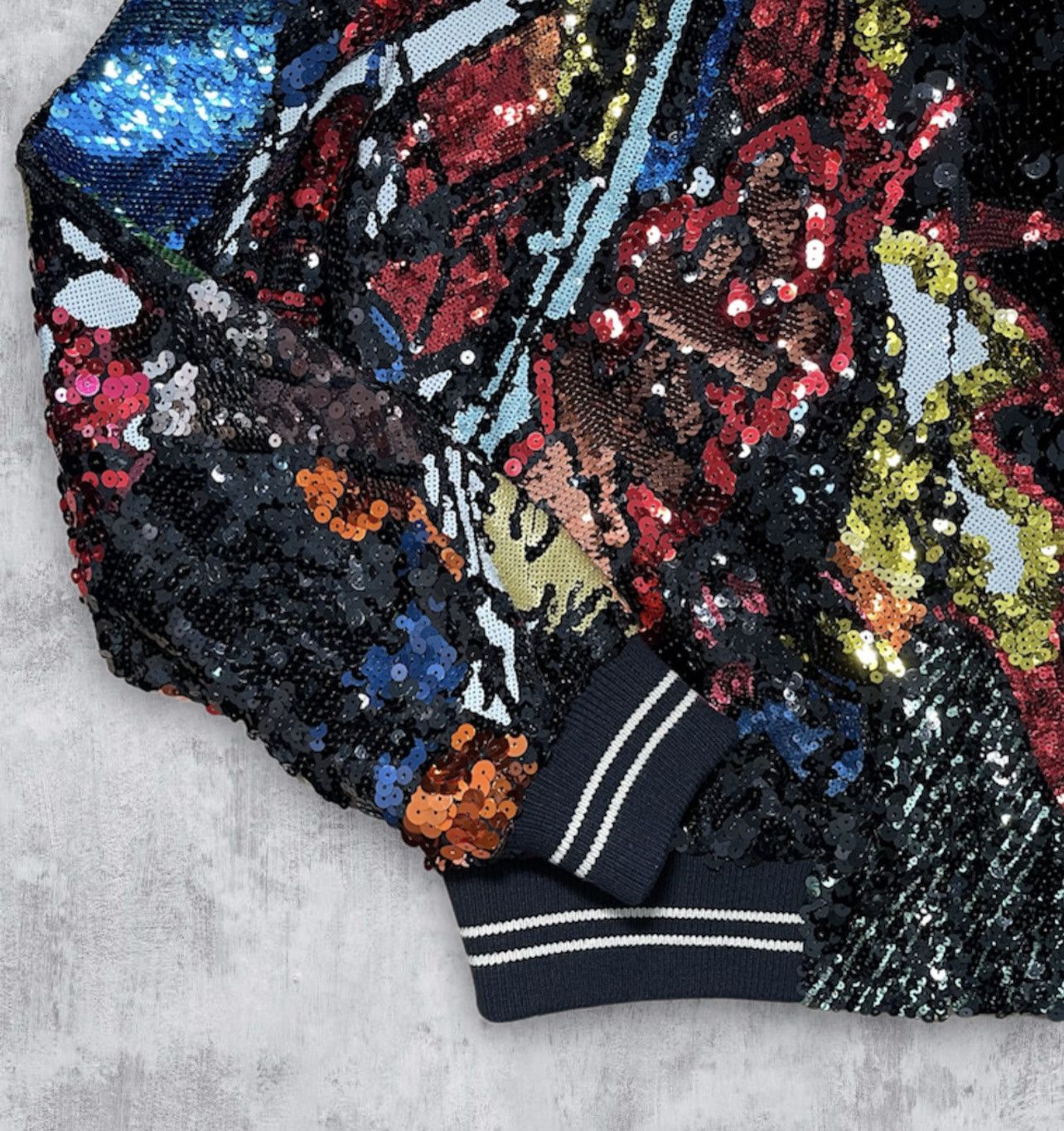 Celine × Hedi Slimane CELINE BY HEDI SLIMANE “SS19 COUTURE SEQUINS TEDDY” Size US S / EU 44-46 / 1 - 5 Thumbnail