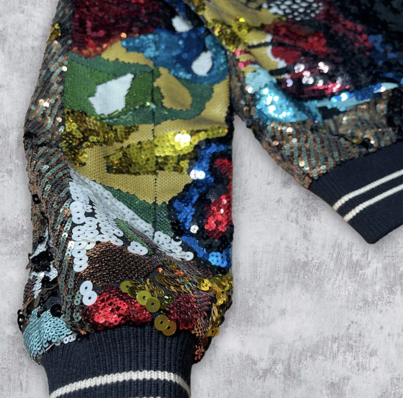 Celine × Hedi Slimane CELINE BY HEDI SLIMANE “SS19 COUTURE SEQUINS TEDDY” Size US S / EU 44-46 / 1 - 9 Thumbnail