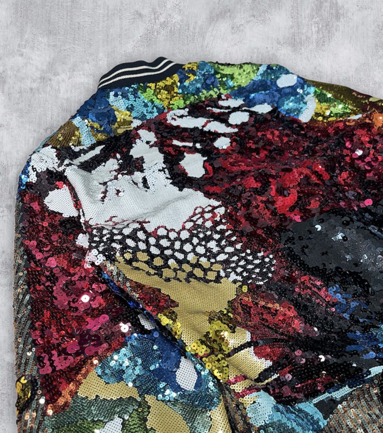 Celine × Hedi Slimane CELINE BY HEDI SLIMANE “SS19 COUTURE SEQUINS TEDDY” Size US S / EU 44-46 / 1 - 8 Thumbnail
