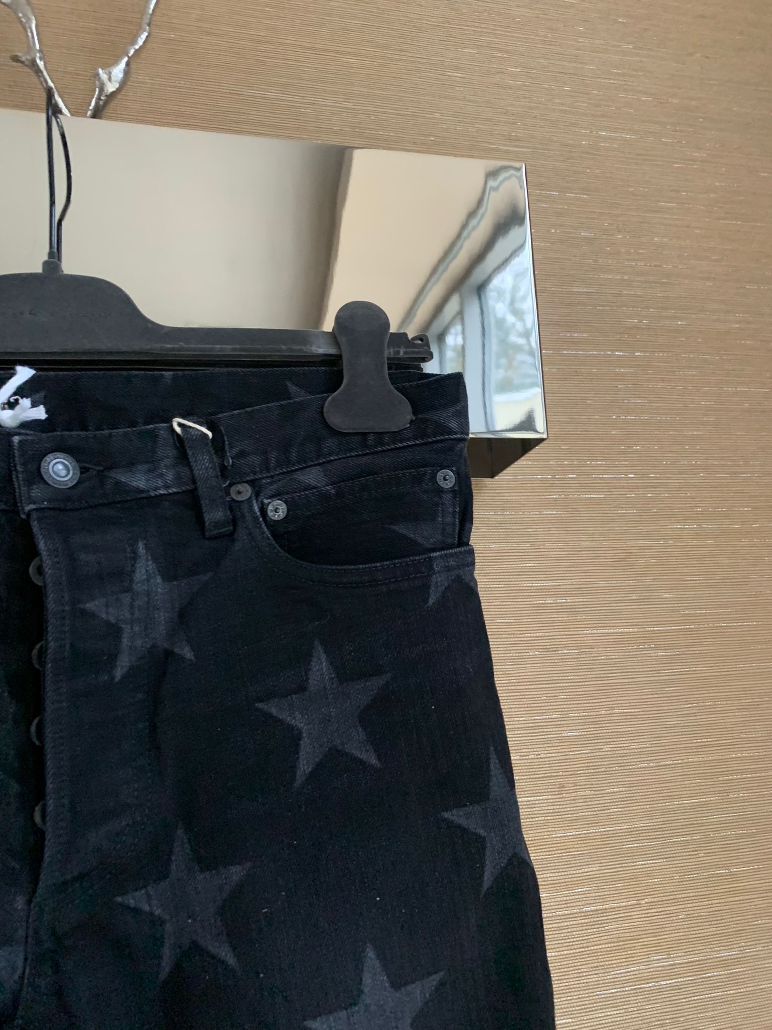 Takahiromiyashita The Soloist. Star All Over Denim in Black Size US 32 / EU 48 - 6 Thumbnail