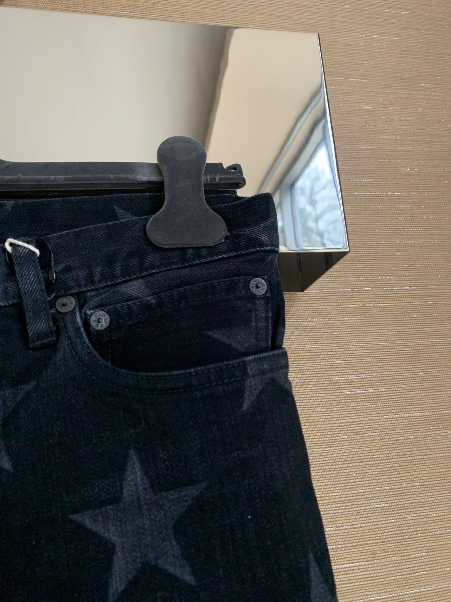 Takahiromiyashita The Soloist. Star All Over Denim in Black Size US 32 / EU 48 - 9 Thumbnail