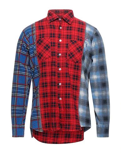 Takahiromiyashita The Soloist. Checked shirts in Red Size US S / EU 44-46 / 1 - 1 Thumbnail